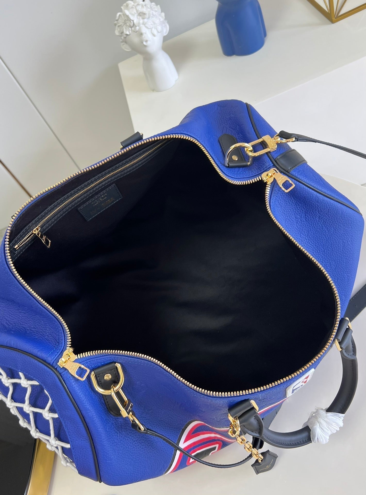 Louis Vuitton Keepall Boudouliere Bag 55