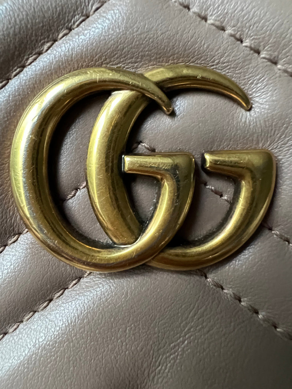 Gucci GG Dusty Pink Marmont Mini Shoulder Bag (RRP £1,160)