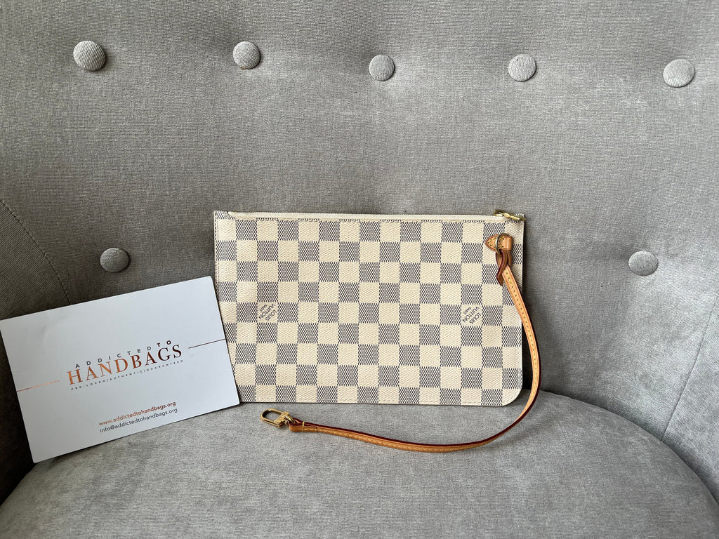 Louis Vuitton Pouch (from Neverfull MM) in Damier Azur