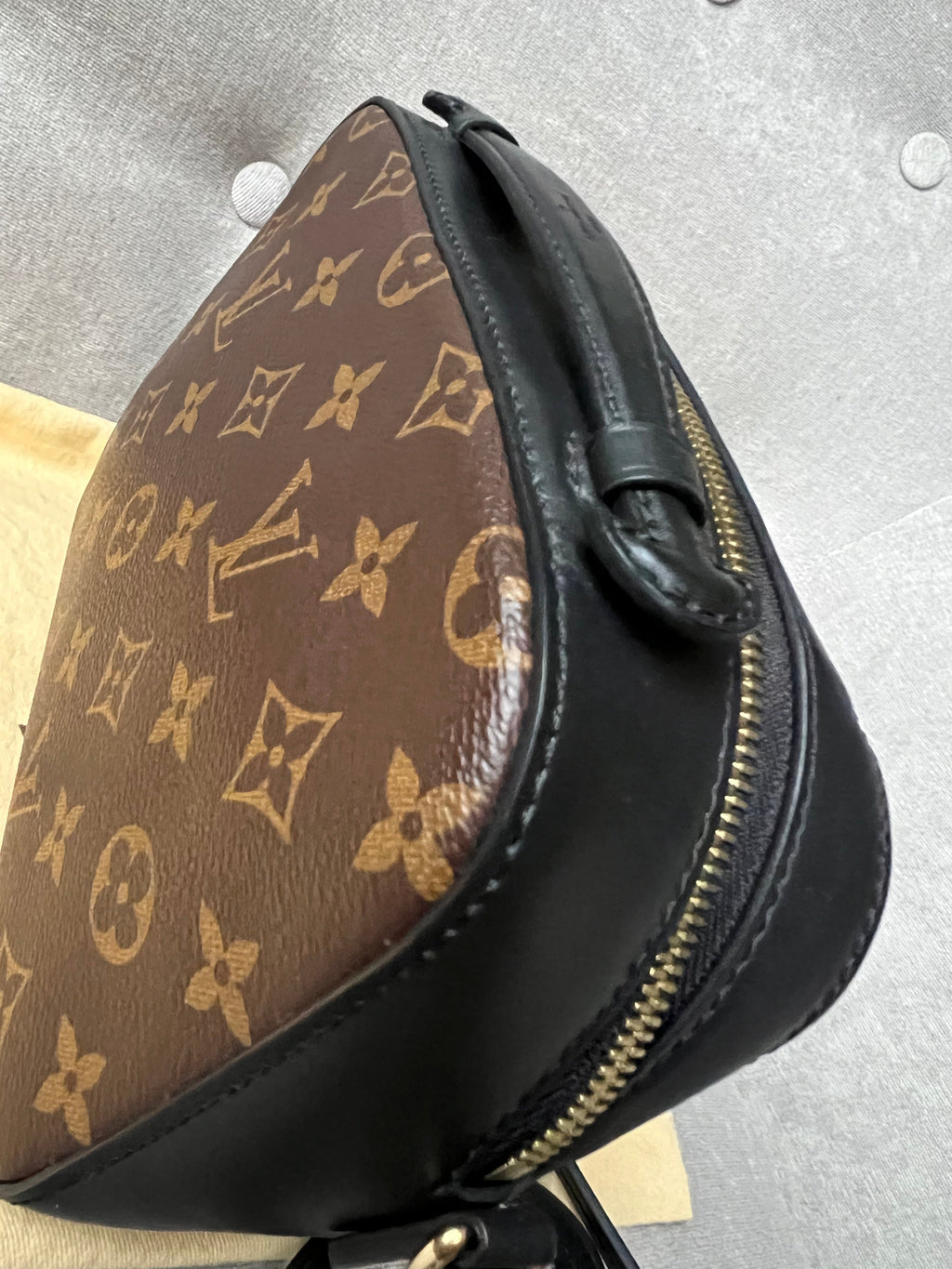 Louis Vuitton Saintonge Monogram and Black