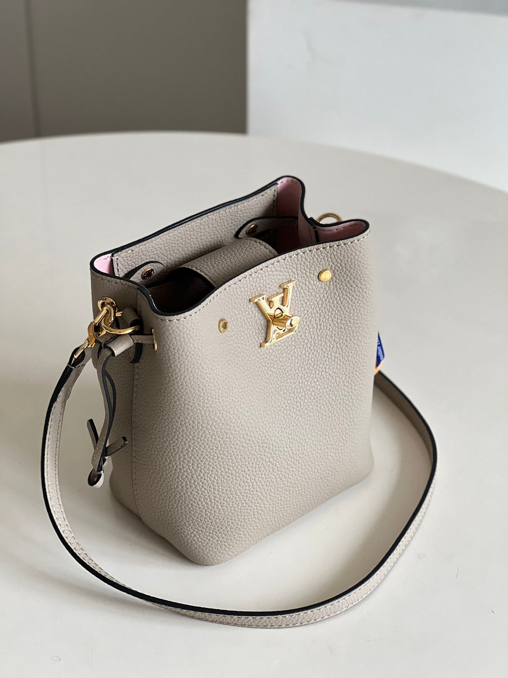 Louis Vuitton Nano LockMe Bucket Bag