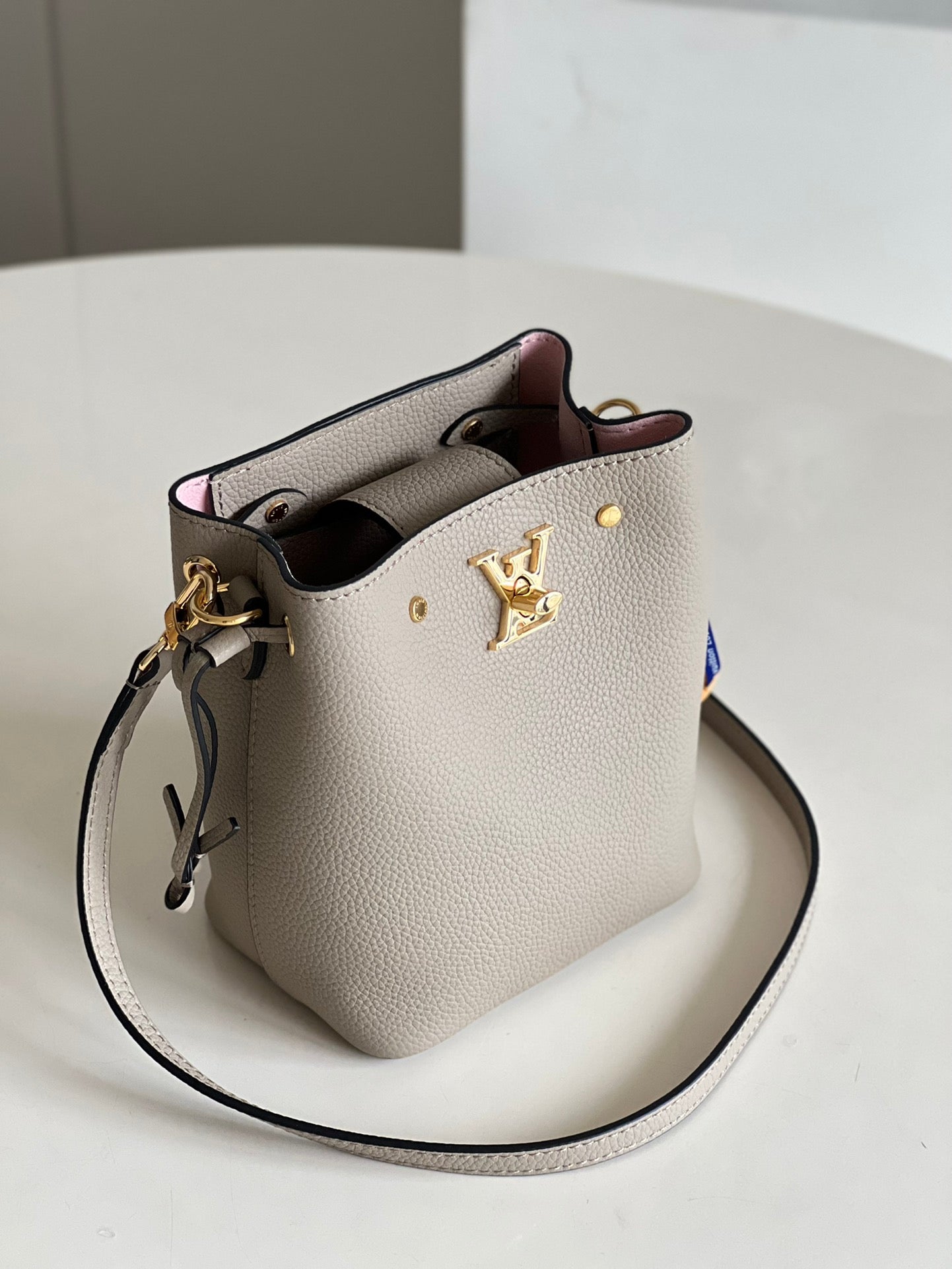 Louis Vuitton Nano LockMe Bucket Bag