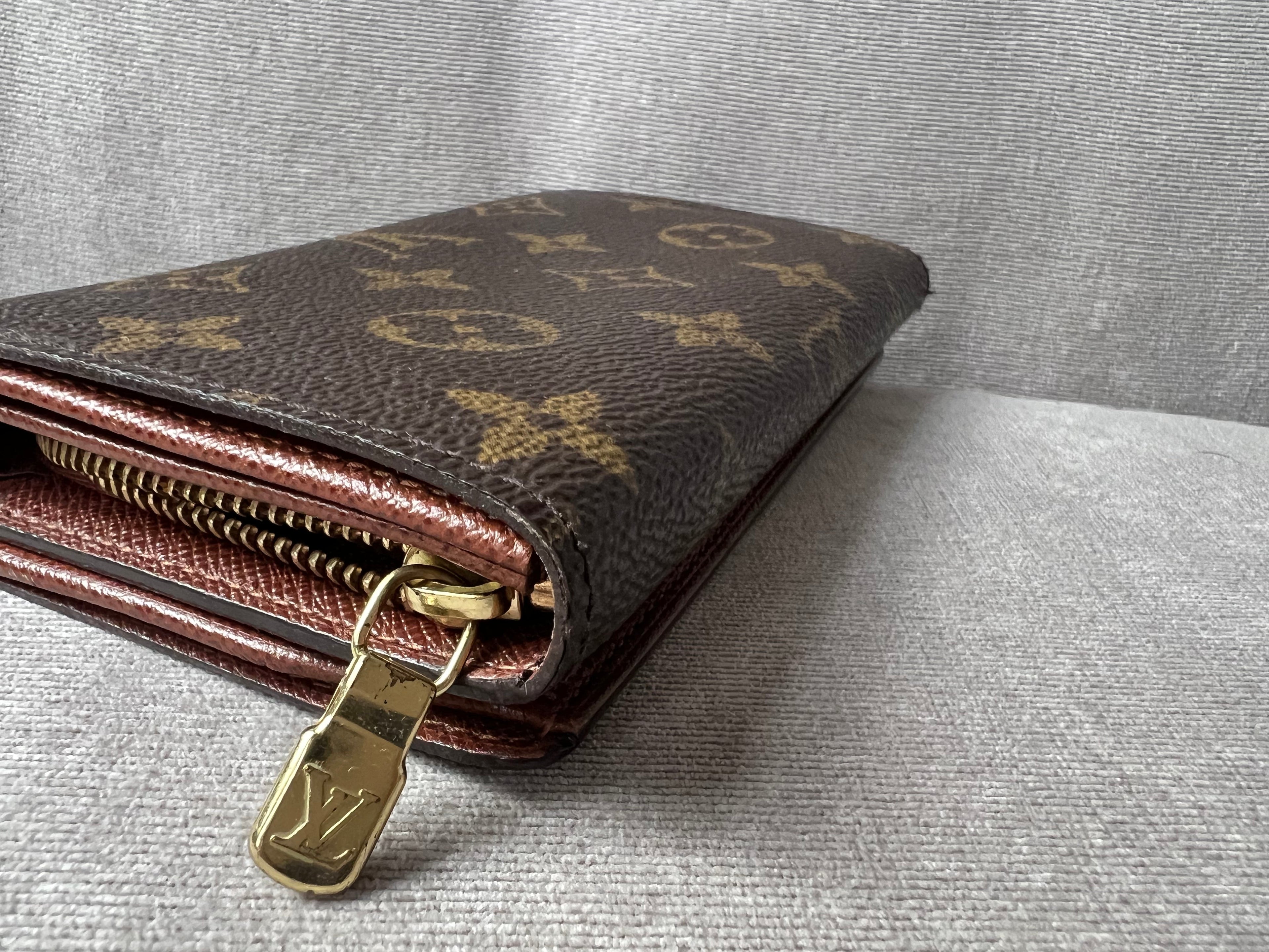 Louis Vuitton Tresor Wallet in Monogram and Brown
