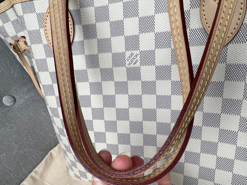 Louis Vuitton Neverfull MM  Damier Azur (RRP £1,410)