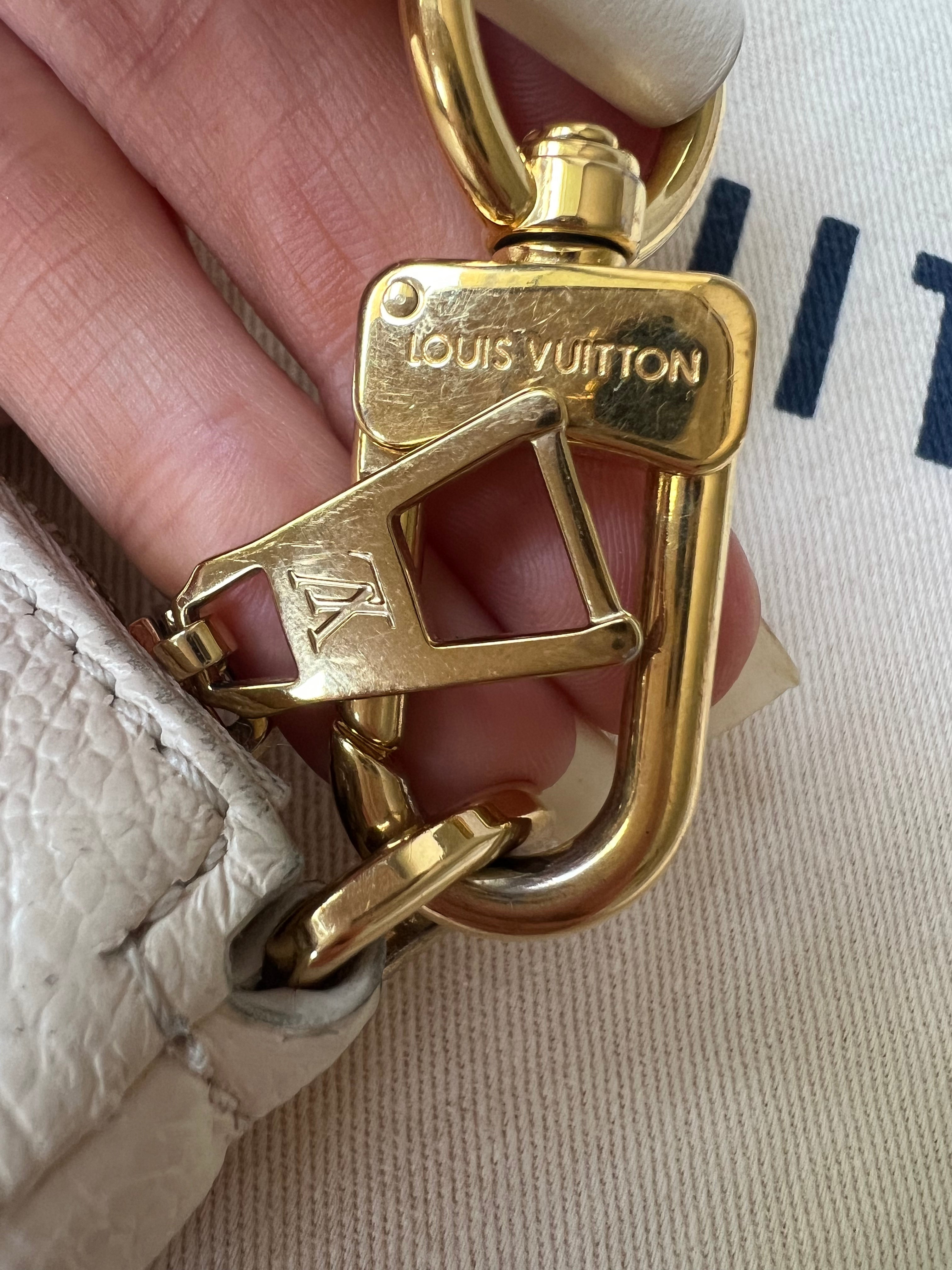 Louis Vuitton Multi Pochette Accessoires Creme Empreinte (RRP £2110)