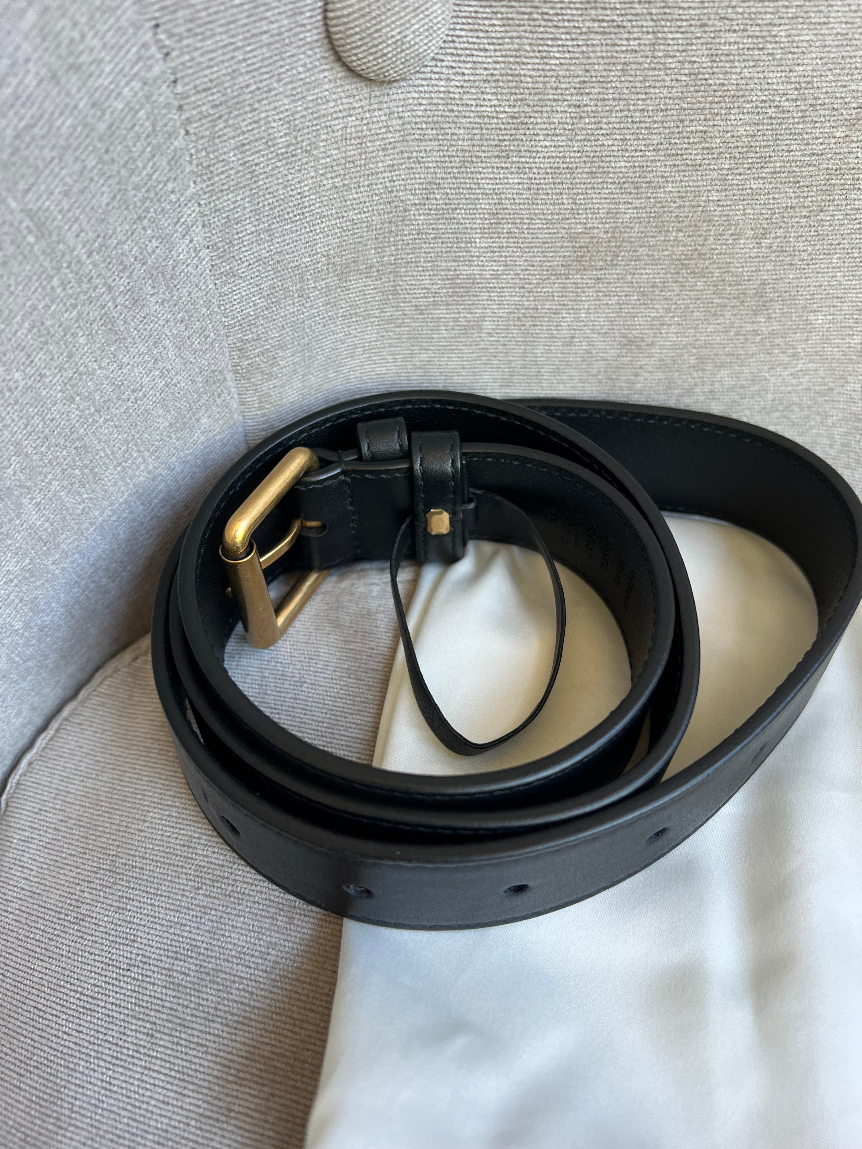 Gucci GG Black Marmont Belt Bag