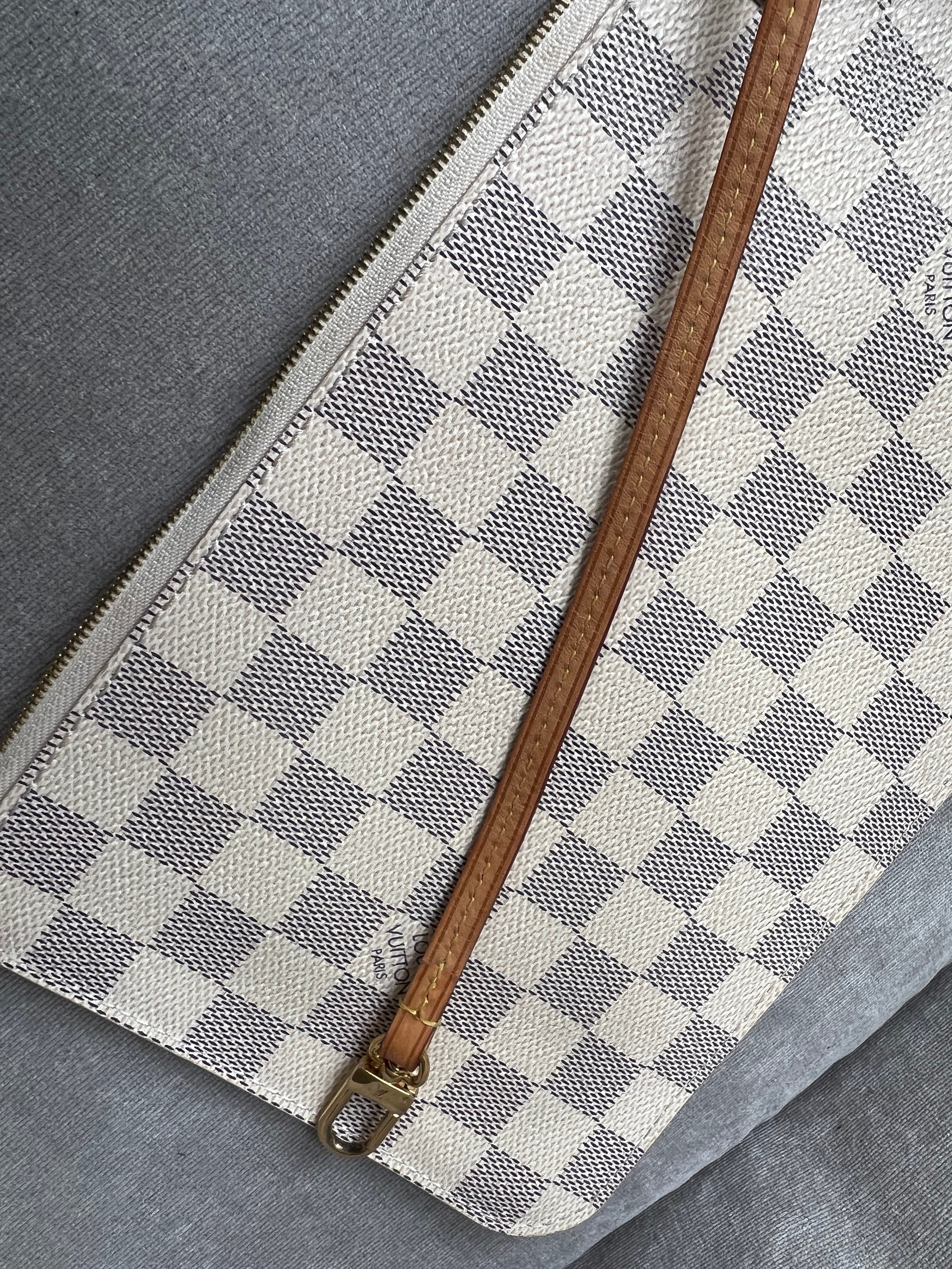 Louis Vuitton Pouch (from Neverfull MM) in Damier Azur