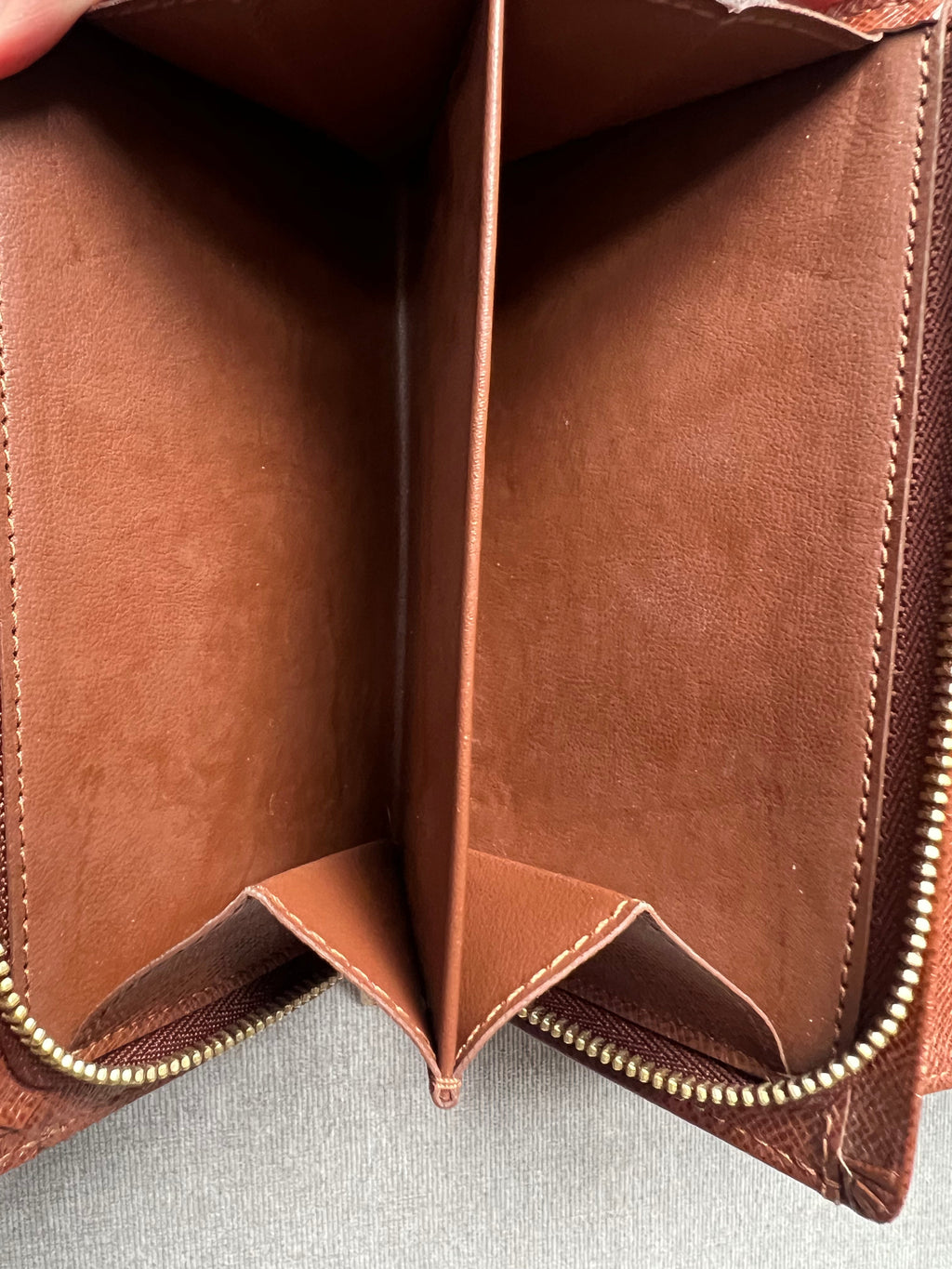 Louis Vuitton Tresor Wallet in Monogram and Brown
