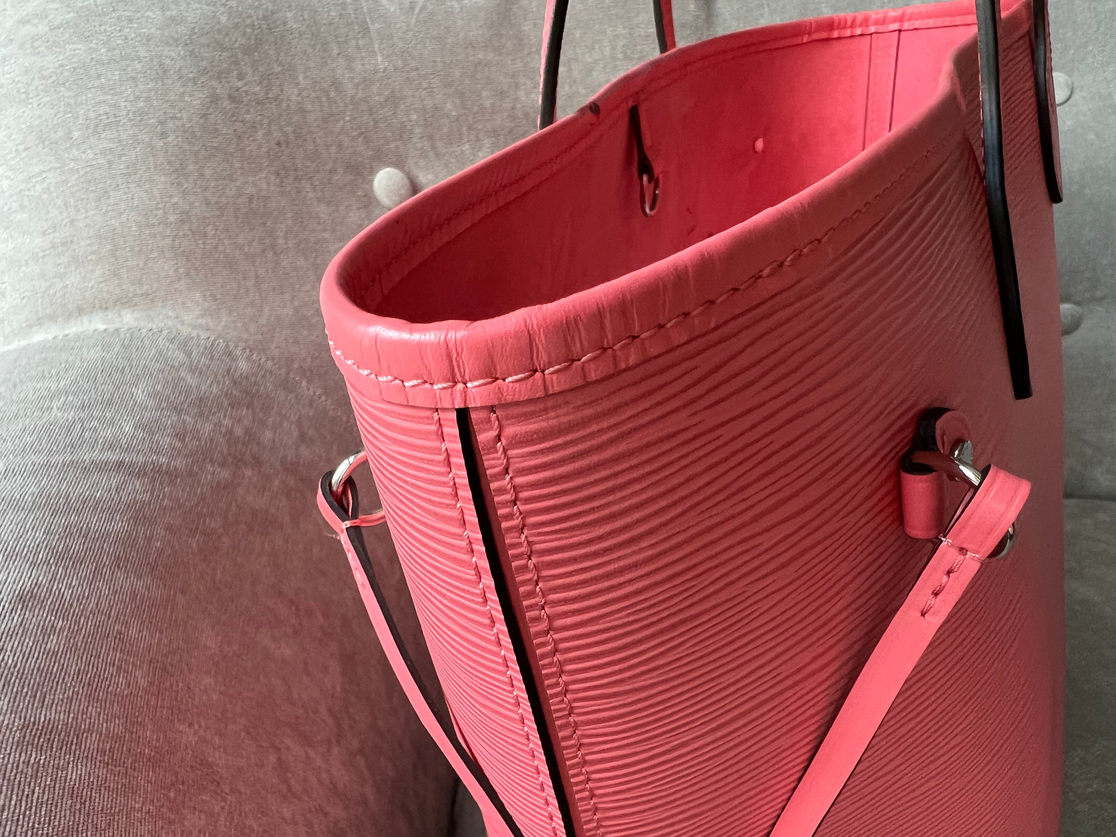 Louis Vuitton Neverfull MM Coral Epi Leather (RRP £1,740)