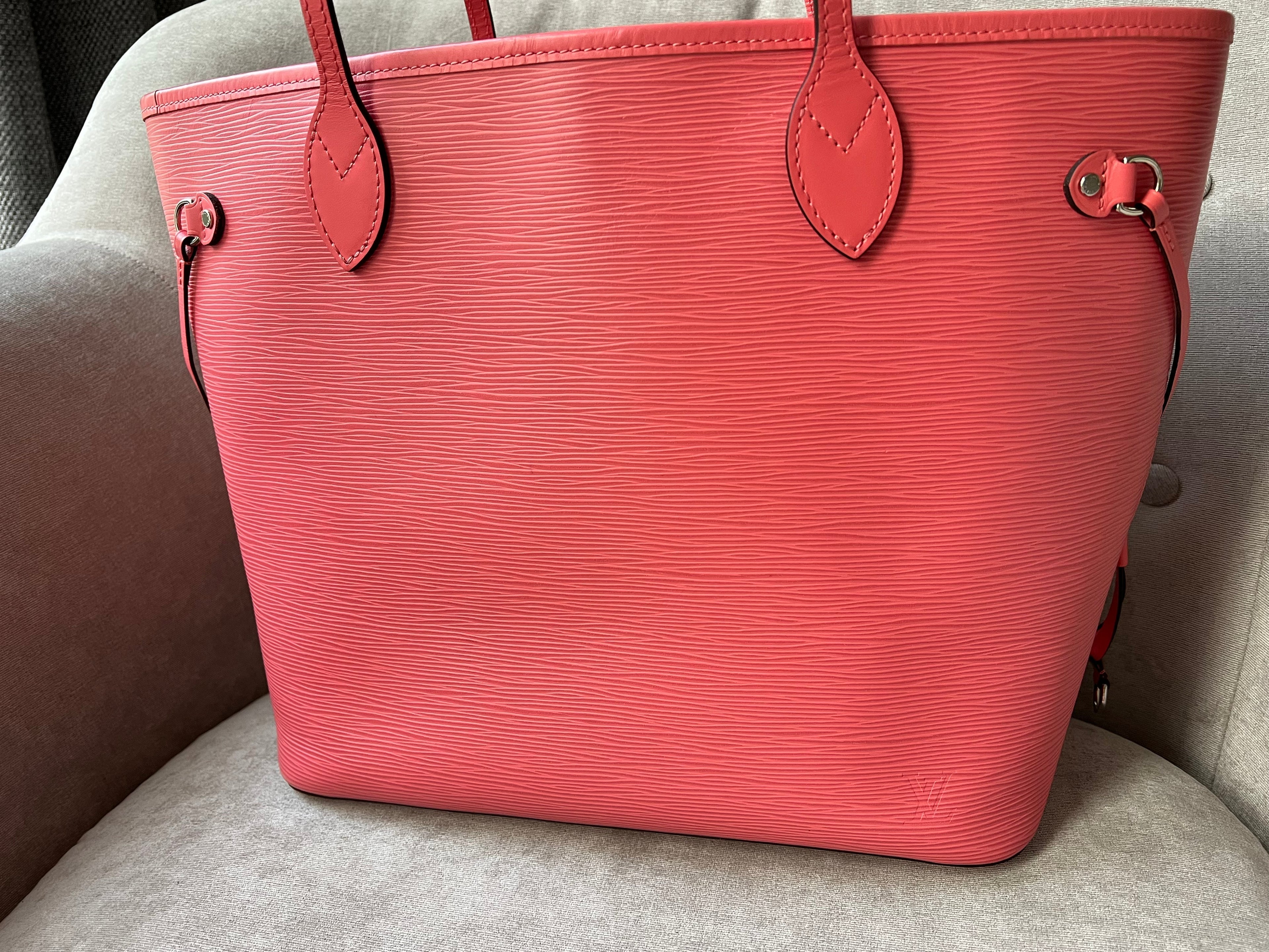 Louis Vuitton Neverfull MM Coral Epi Leather (RRP £1,740)