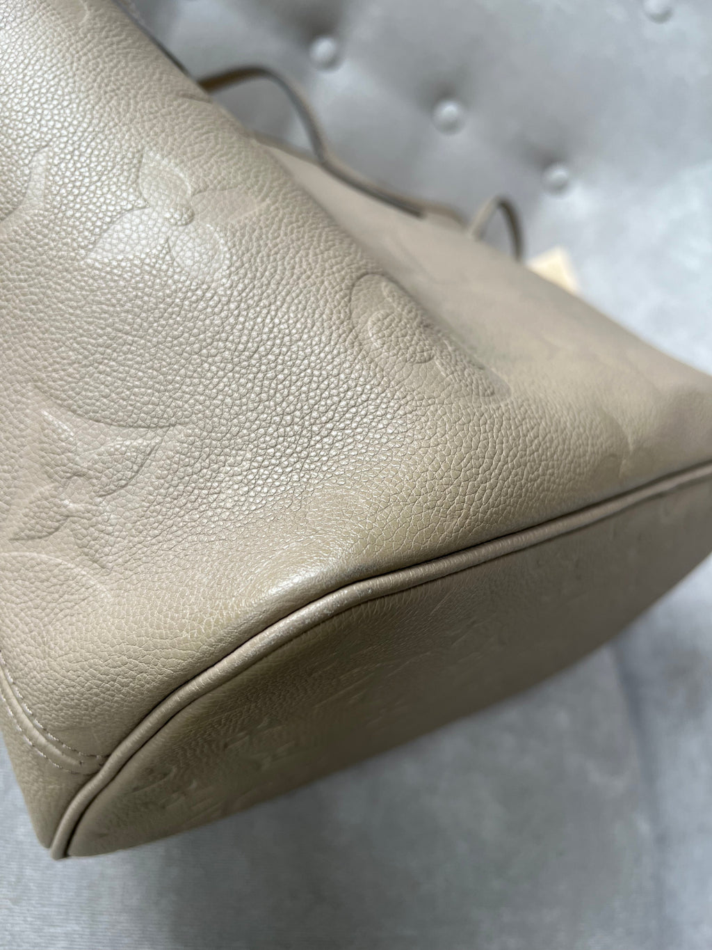 Louis Vuitton Neverfull MM Dune Empreinte (RRP £1,940)