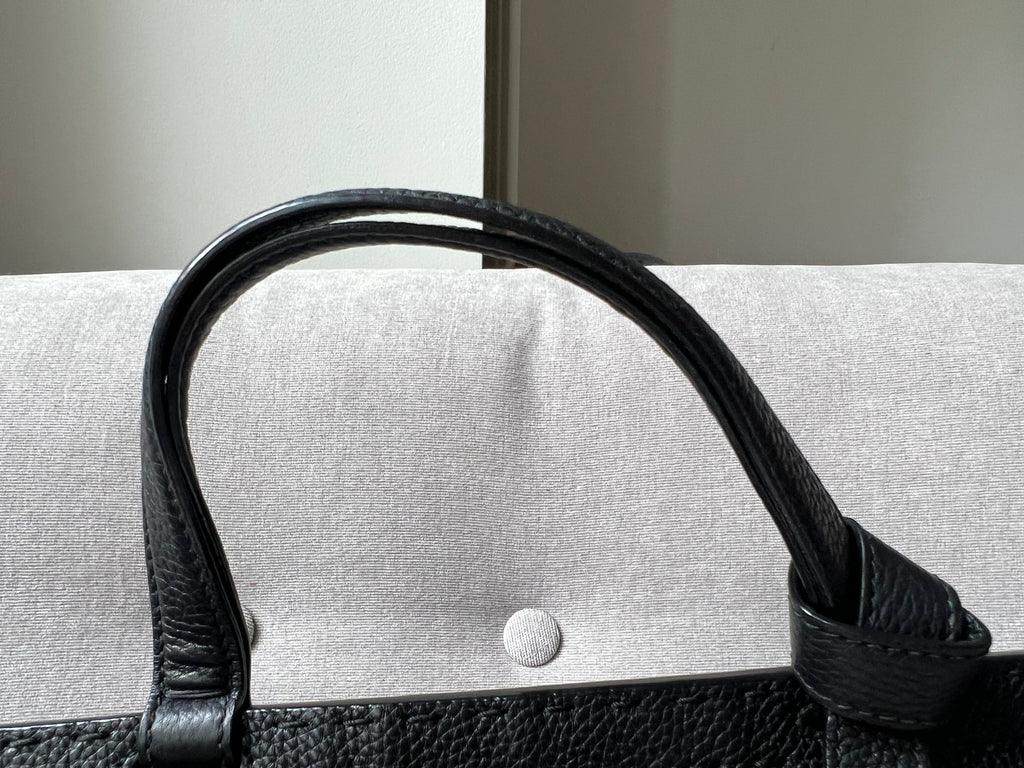Gucci GG Black Marmont Medium Top Handle Bag