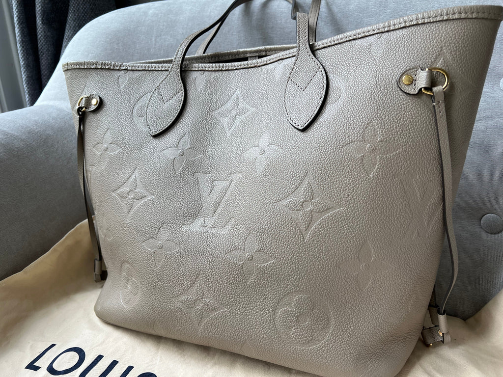 Louis Vuitton Neverfull MM Dune Empreinte (RRP £1,940)
