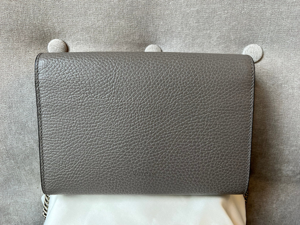 Gucci Dionysus Grey Mini Chain Bag (RRP £1340)