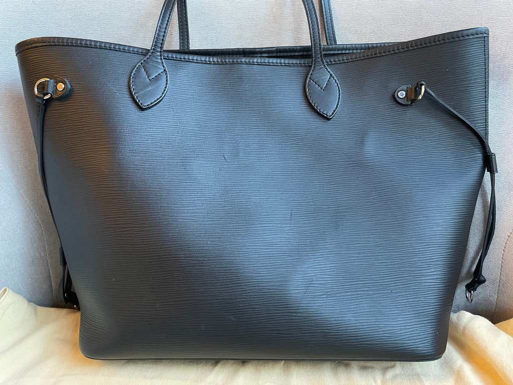 Louis Vuitton Neverfull MM Black Epi Leather (RRP £1,740)