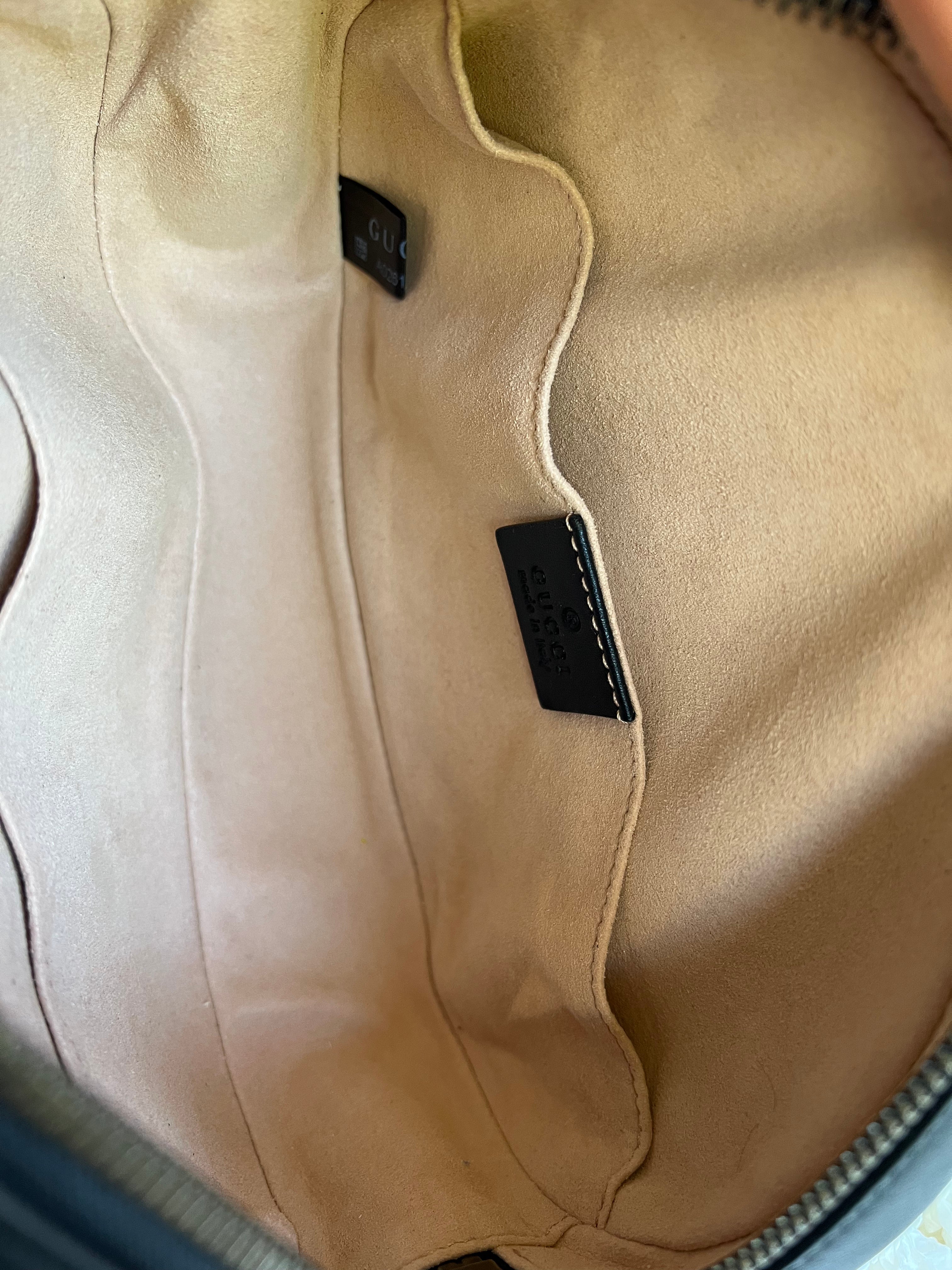 Gucci GG Black Marmont Belt Bag
