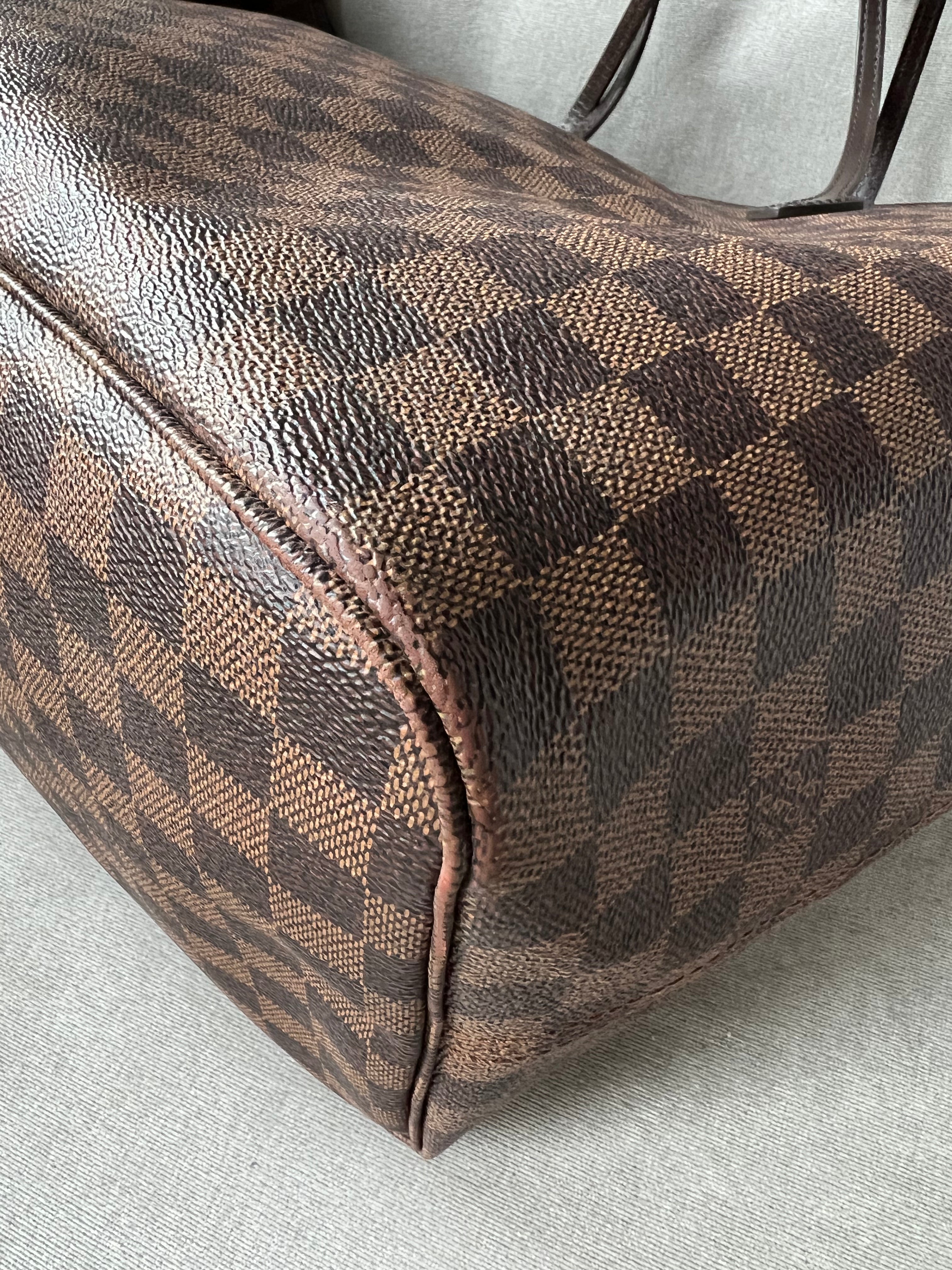 Louis Vuitton Neverfull GM Damier Ebene Cherry Interior (RRP £1,450)