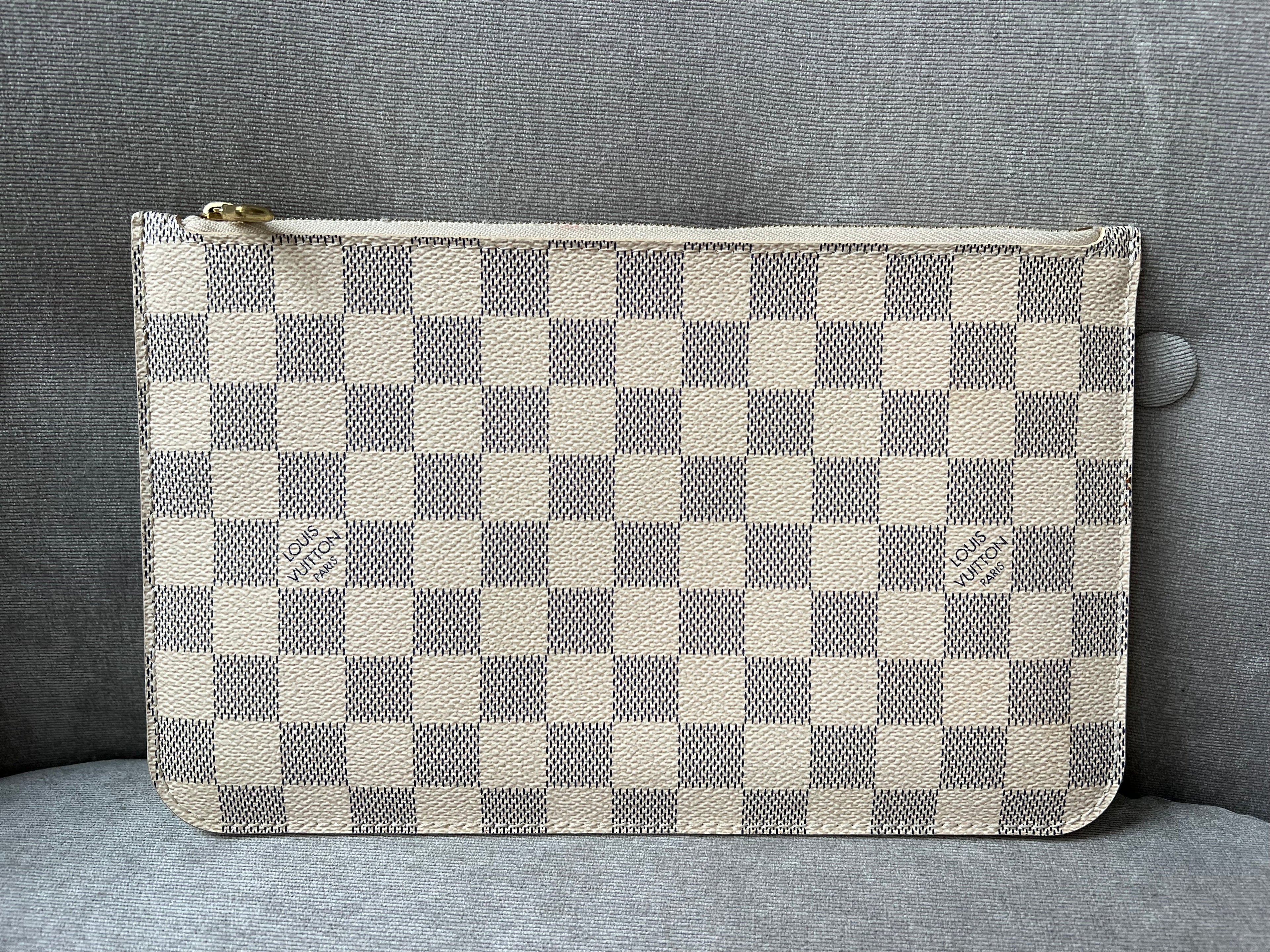 Louis Vuitton Pouch (from Neverfull MM) in Damier Azur