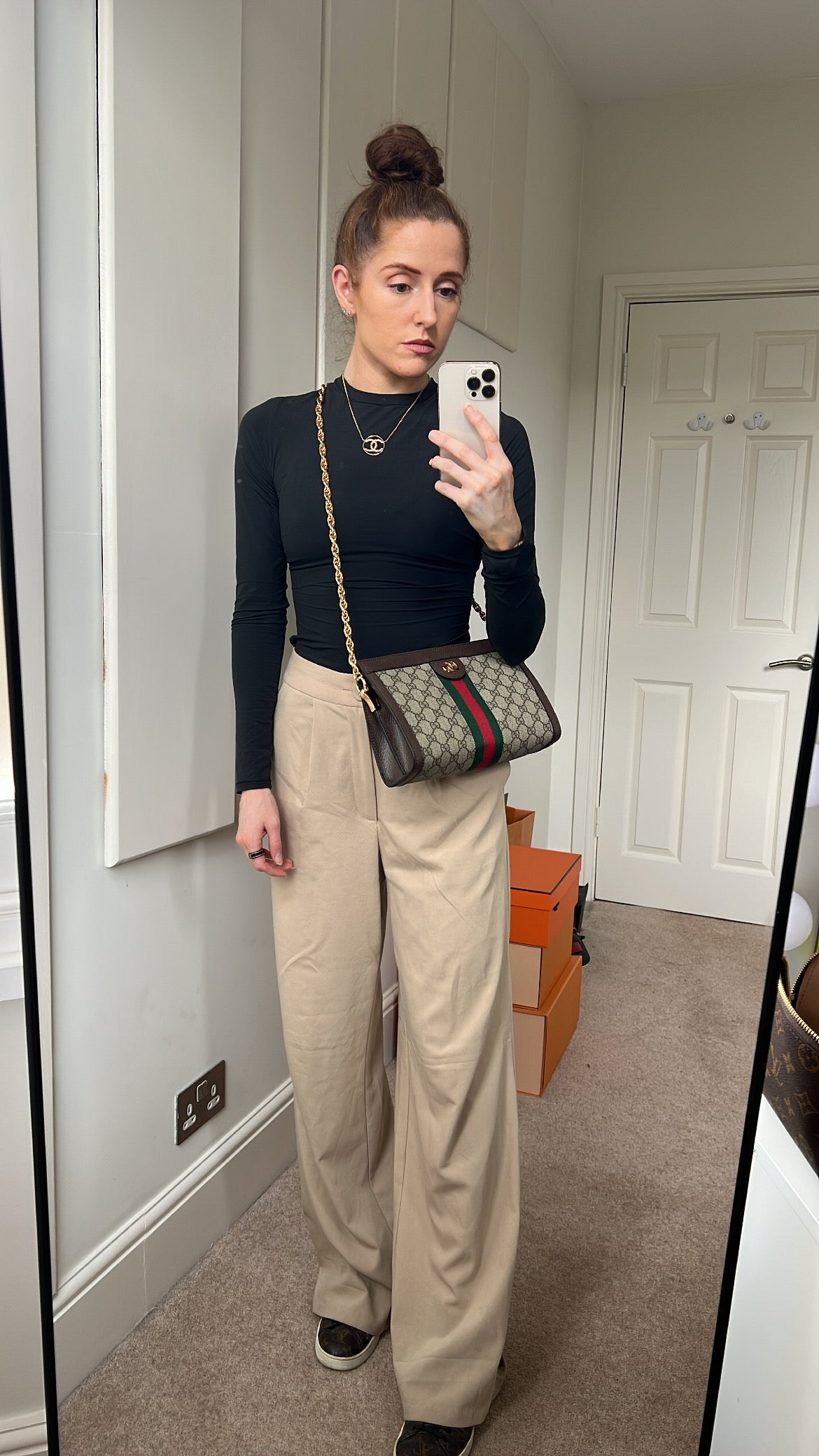 Gucci Supreme Ophidia Small Shoulder Bag