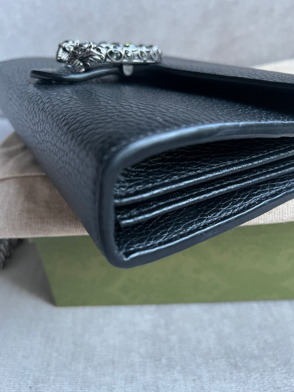 Gucci Dionysus Black Mini Chain Bag