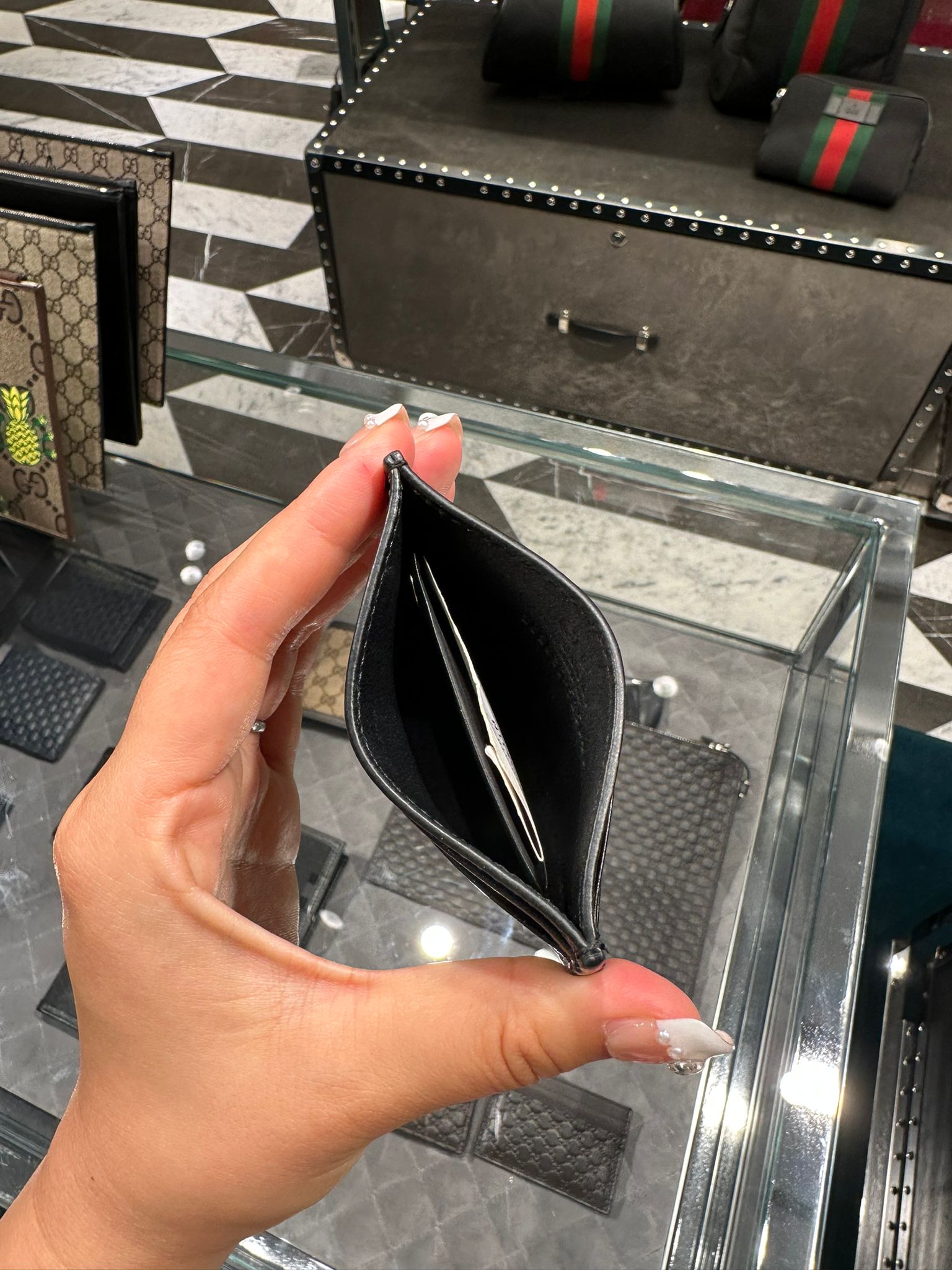 Gucci card holder