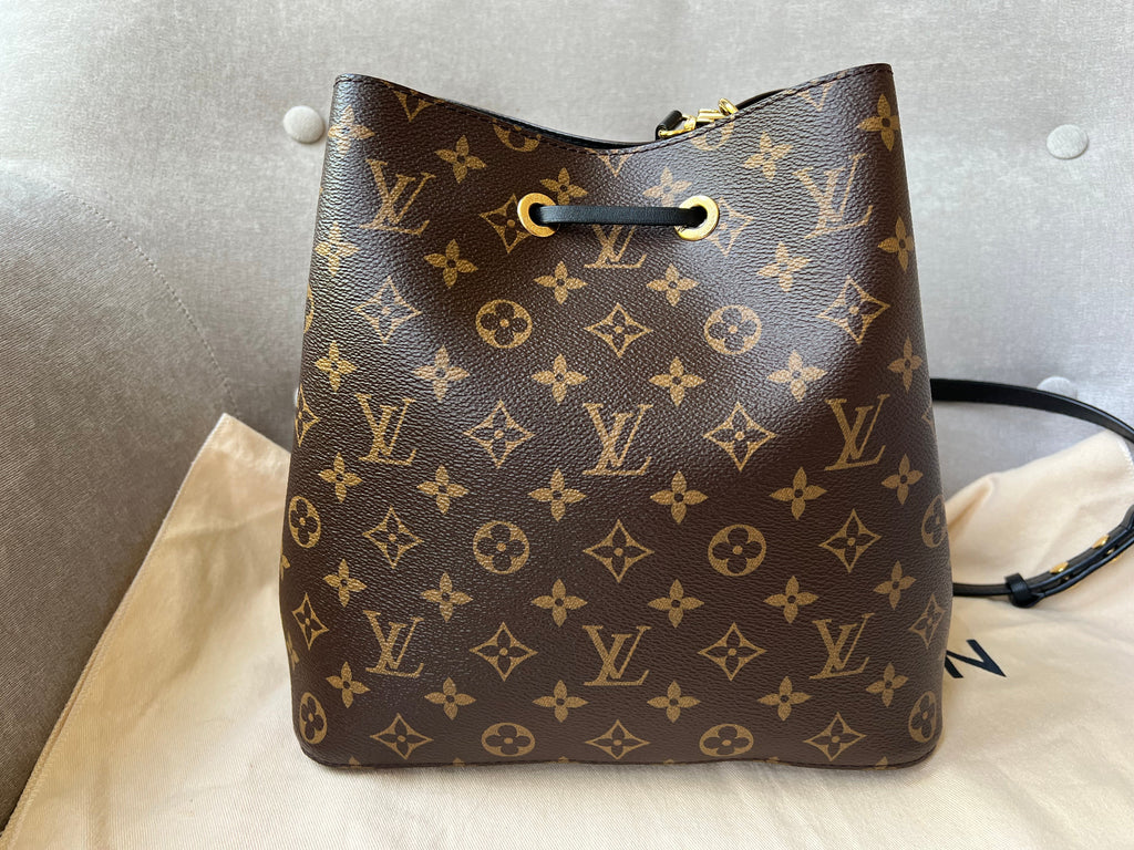 Louis Vuitton Neo Noe Monogram and Black (RRP £1,560)