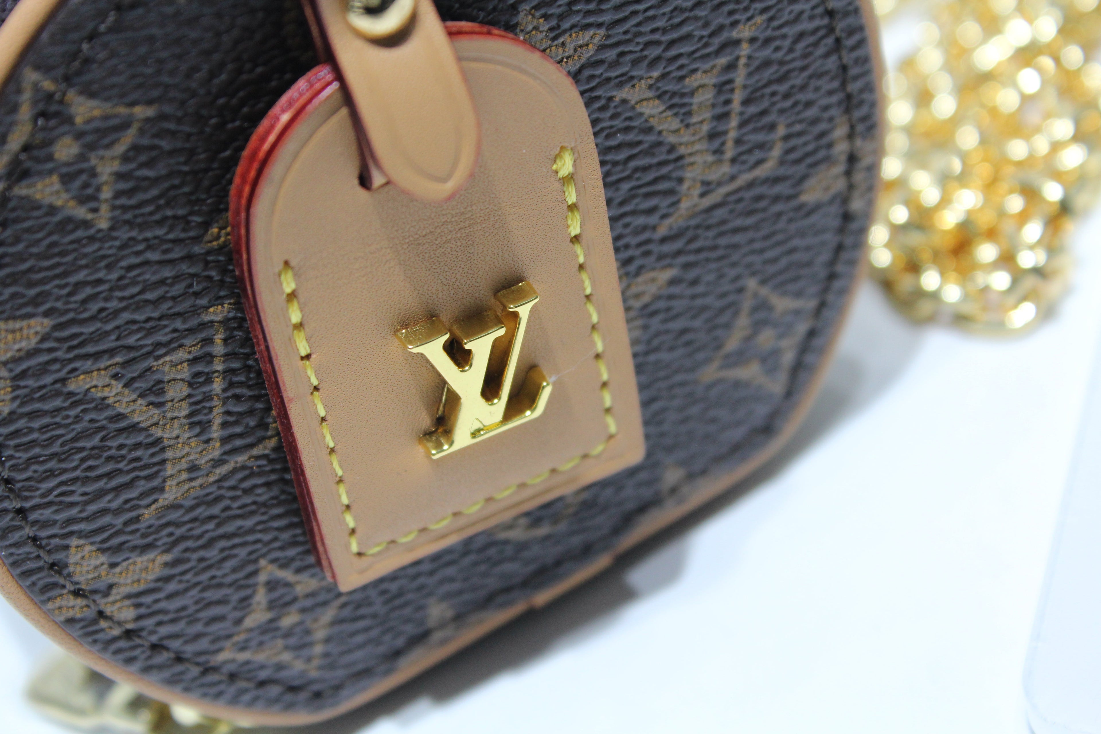 Louis Vuitton Mini Boite Chapeau Necklace Bag