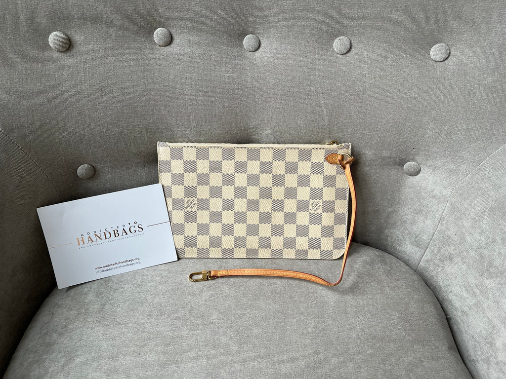 Louis Vuitton Pouch (from Neverfull MM) in Damier Azur