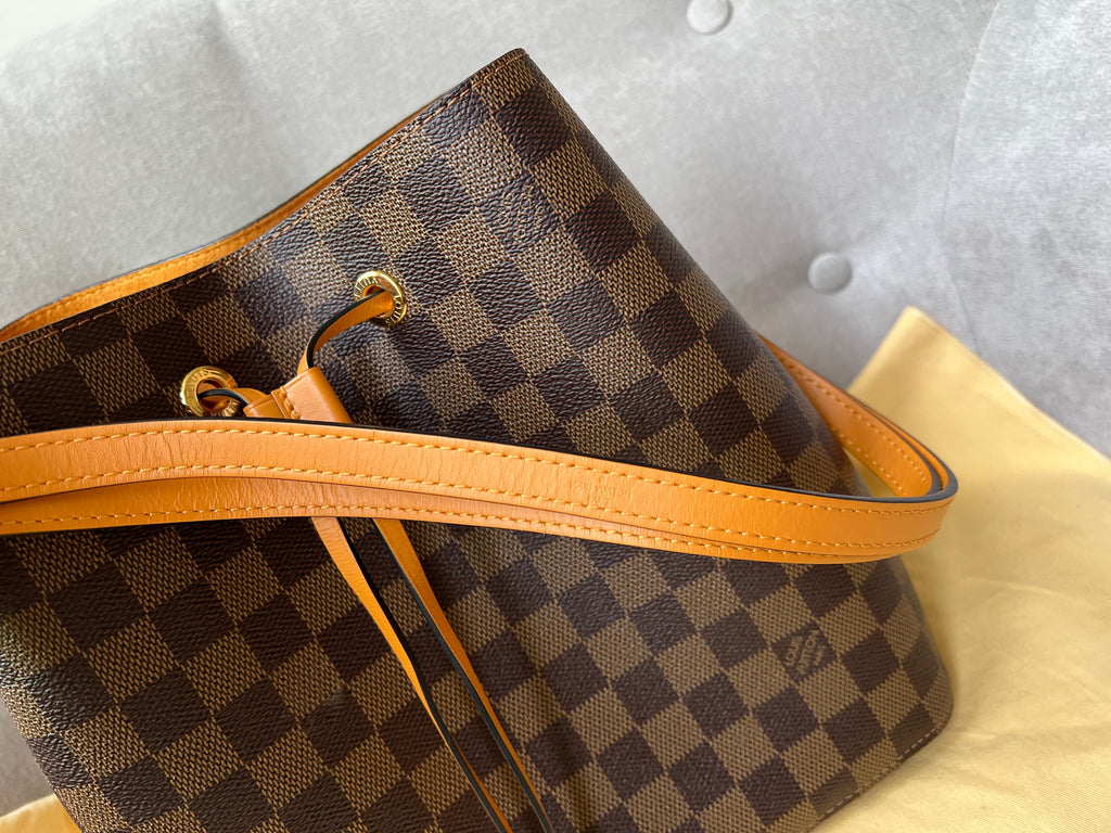 Louis Vuitton Neo Noe Damier Ebene and Safran (RRP £1,560)