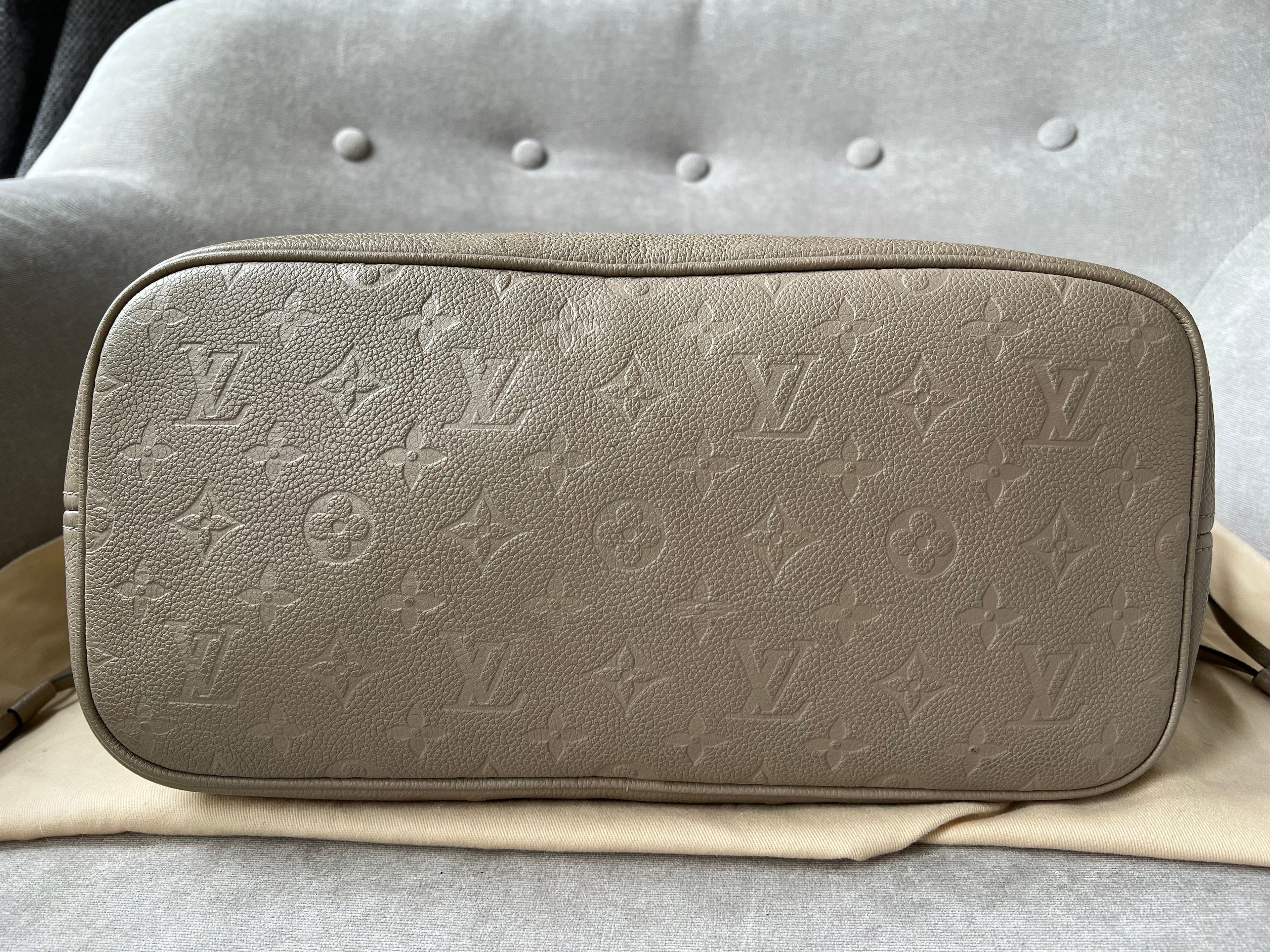 Louis Vuitton Neverfull MM Dune Empreinte (RRP £1,940)
