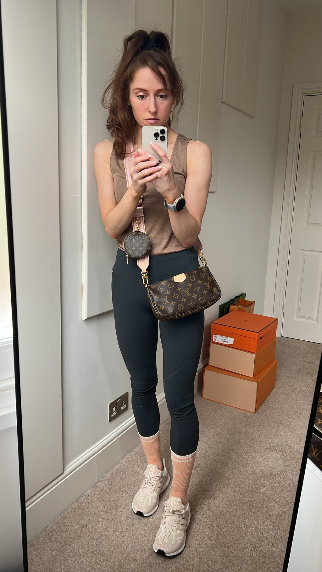 Louis Vuitton Multi Pochette Accessoires Rose Chiaro (RRP £1830)