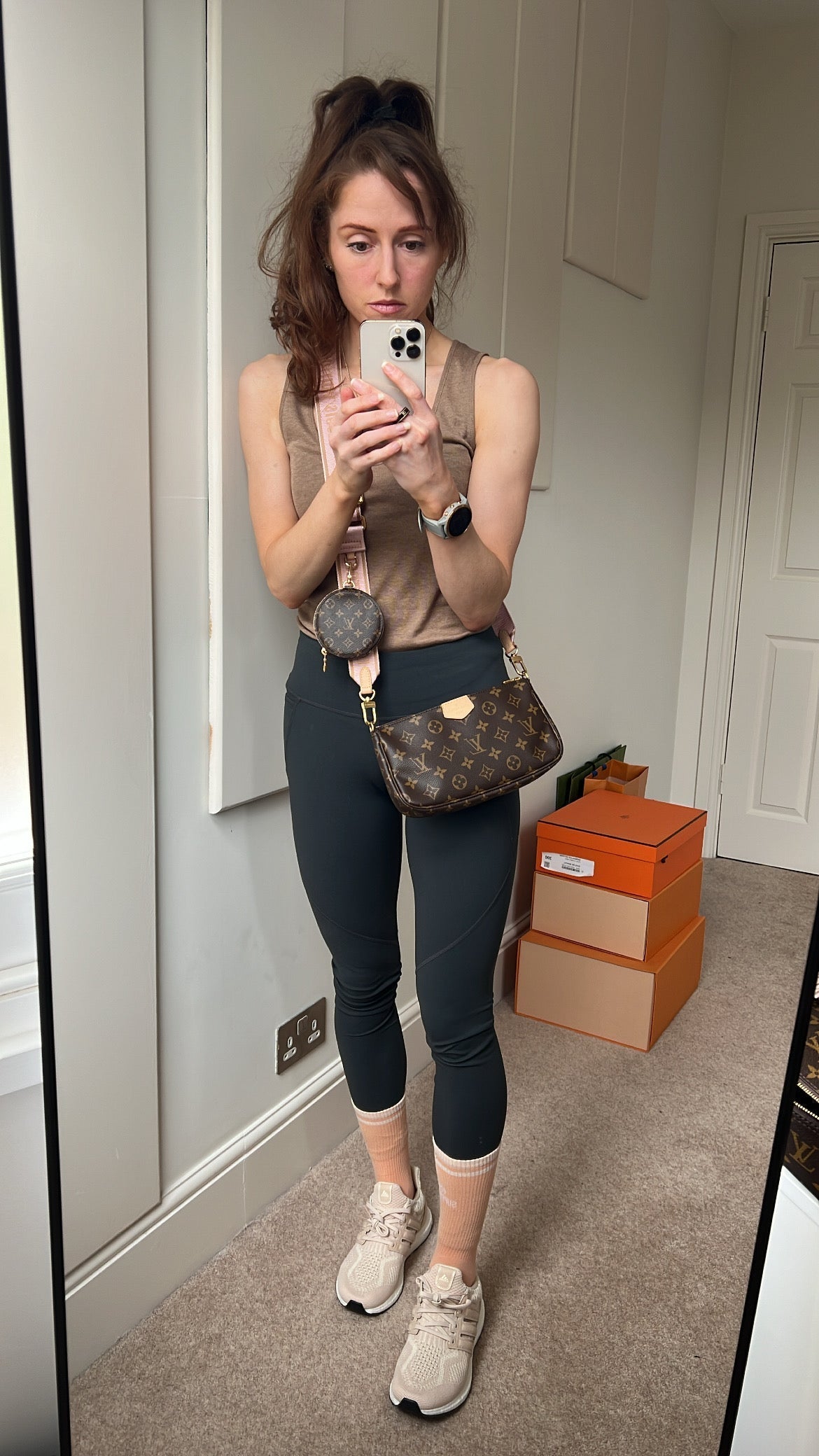 Louis Vuitton Multi Pochette Accessoires Rose Chiaro (RRP £1830)