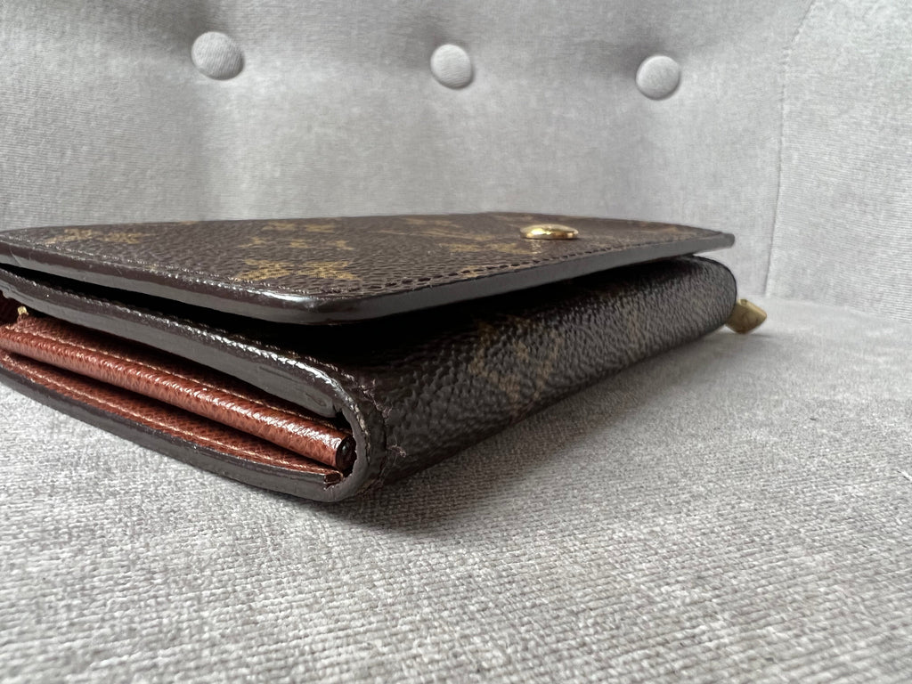 Louis Vuitton Tresor Wallet in Monogram and Brown