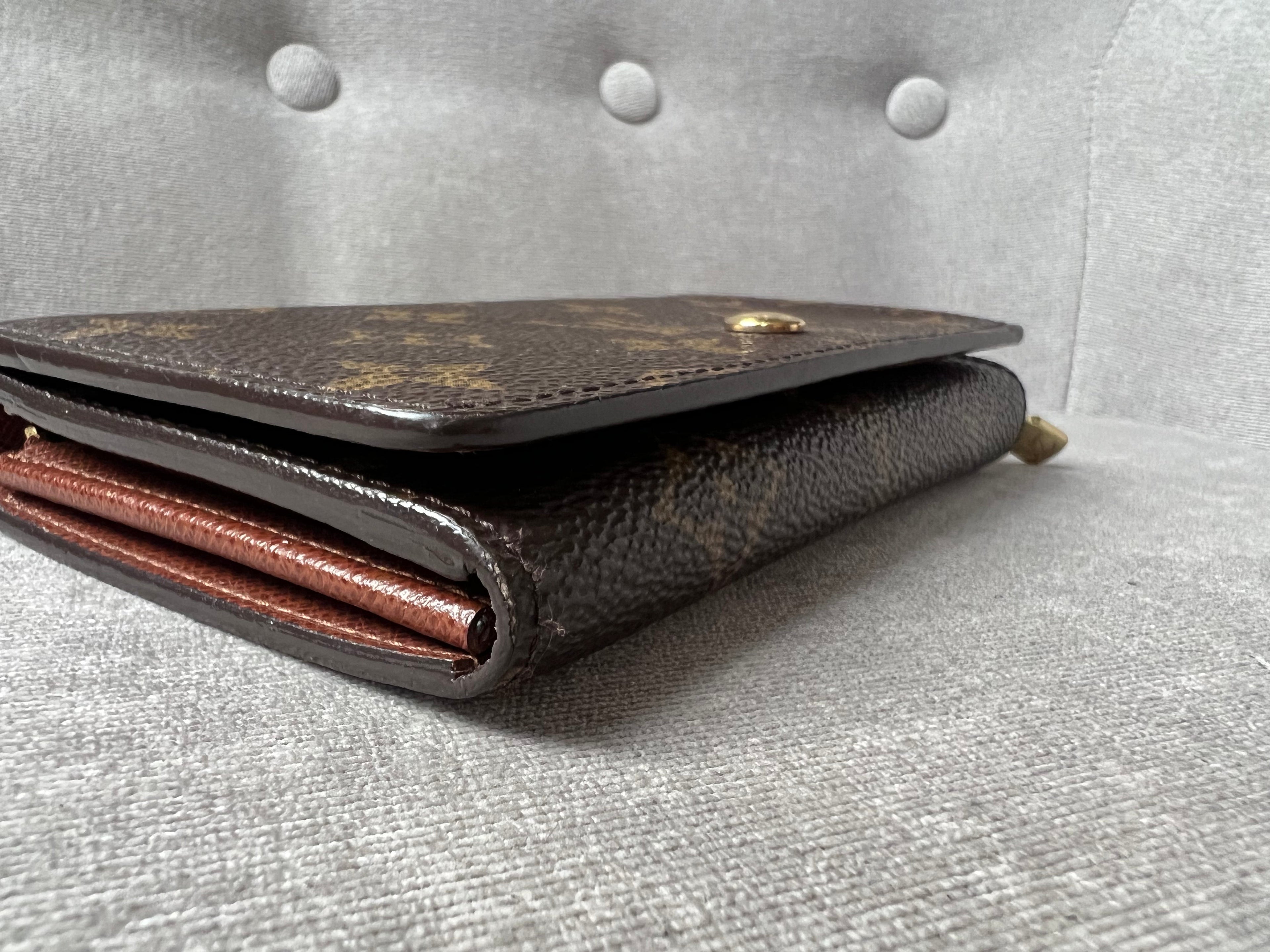 Louis Vuitton Tresor Wallet in Monogram and Brown