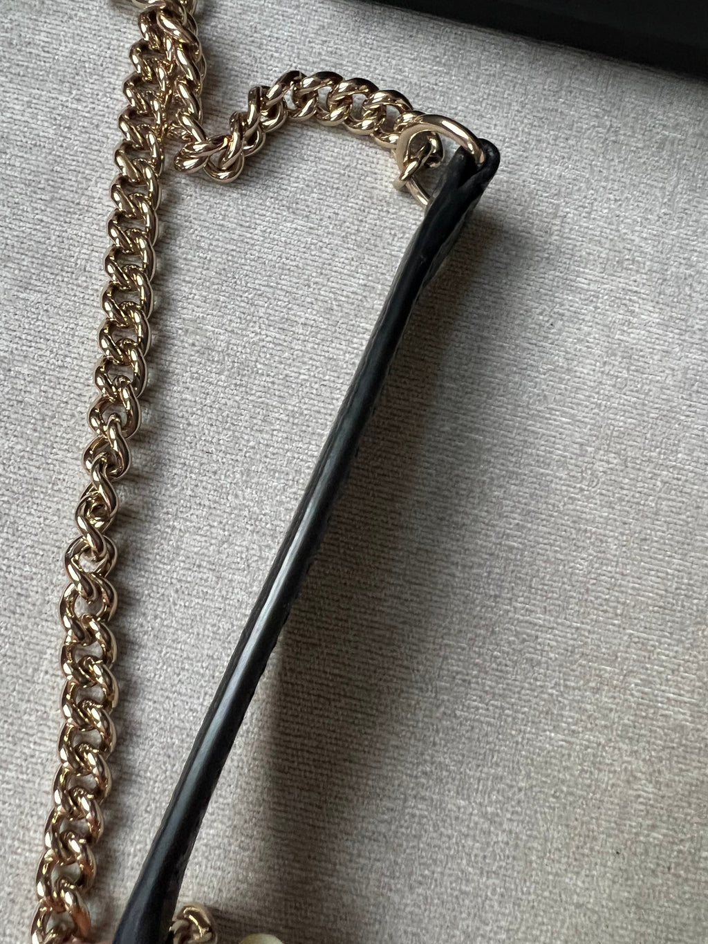 Gucci Black Soho Chain Wallet