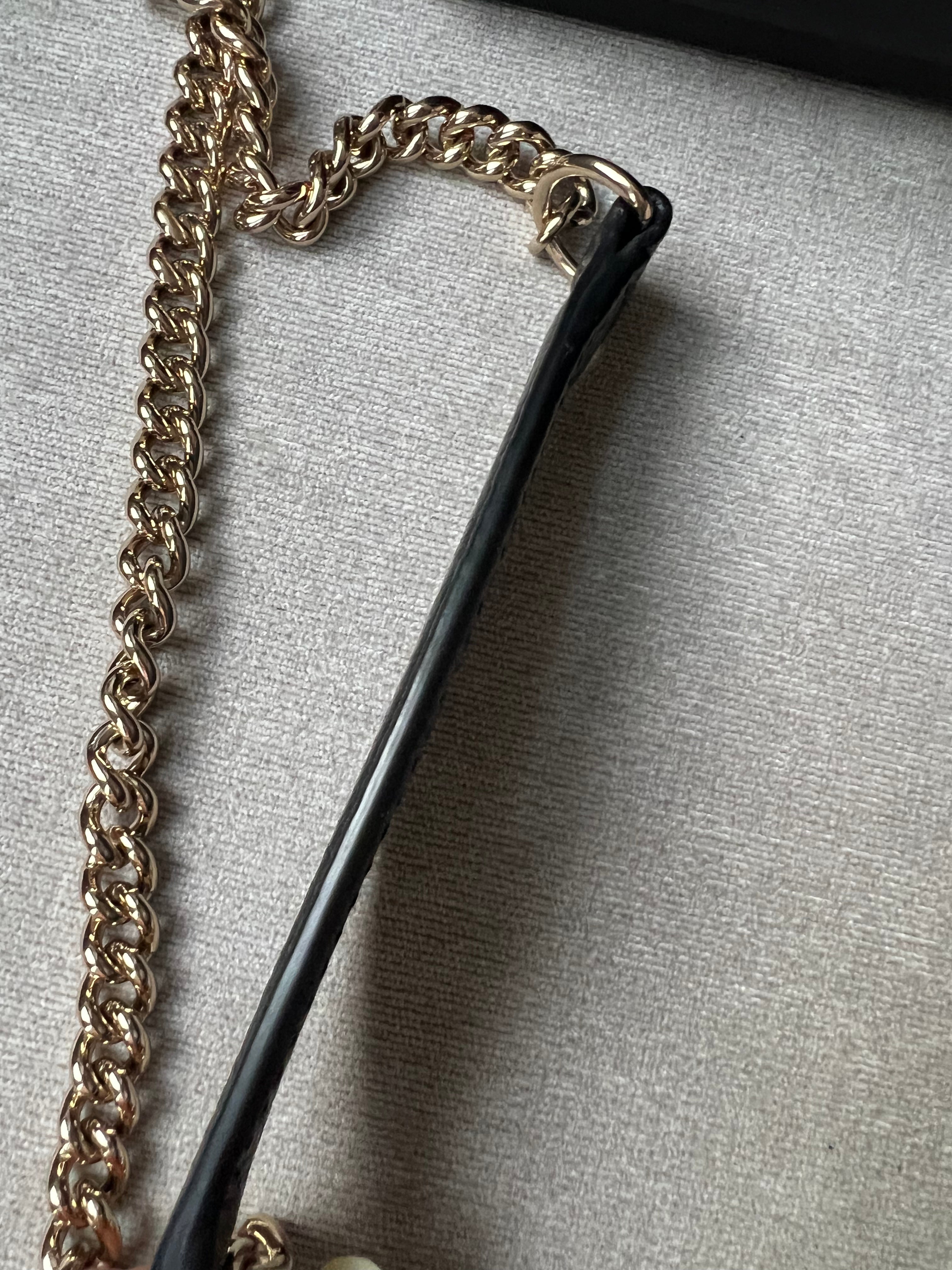 Gucci Black Soho Chain Wallet