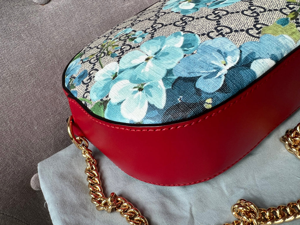 Gucci Dionysus Blooms GG Supreme Chain Mini Bag