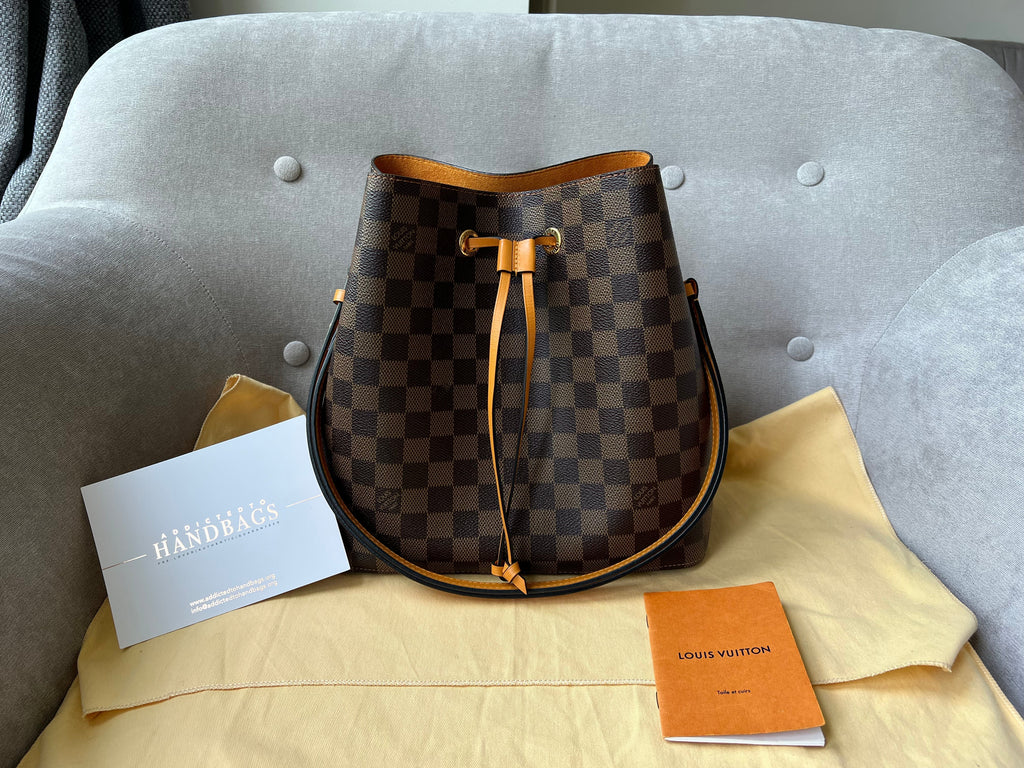 Louis Vuitton Neo Noe Damier Ebene and Safran (RRP £1,560)