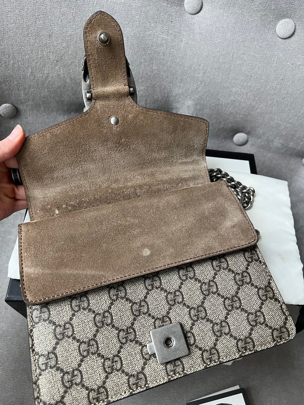 Gucci Dionysus GG Supreme Mini Shoulder Bag