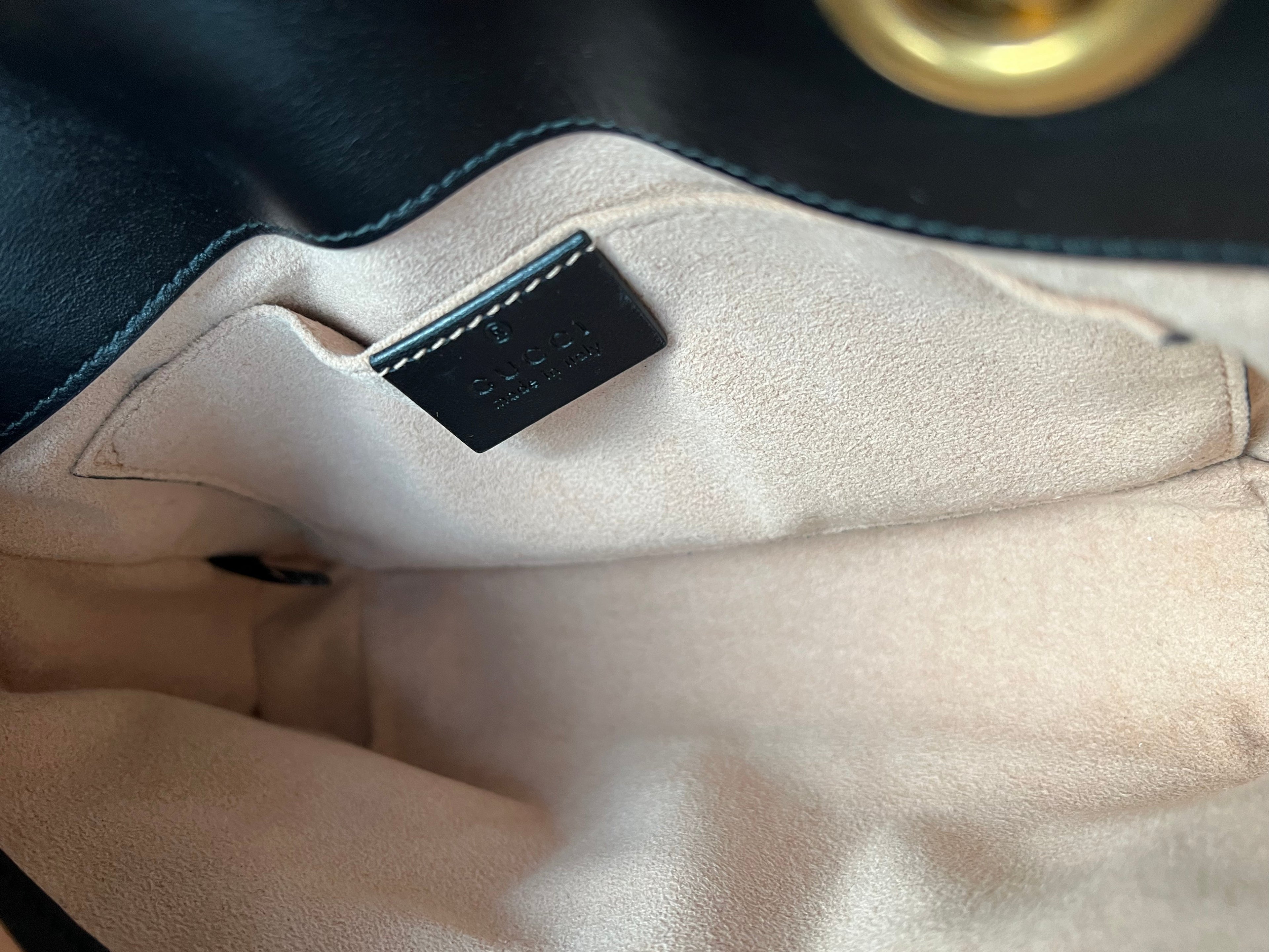 Gucci GG Black Marmont Mini Shoulder Bag