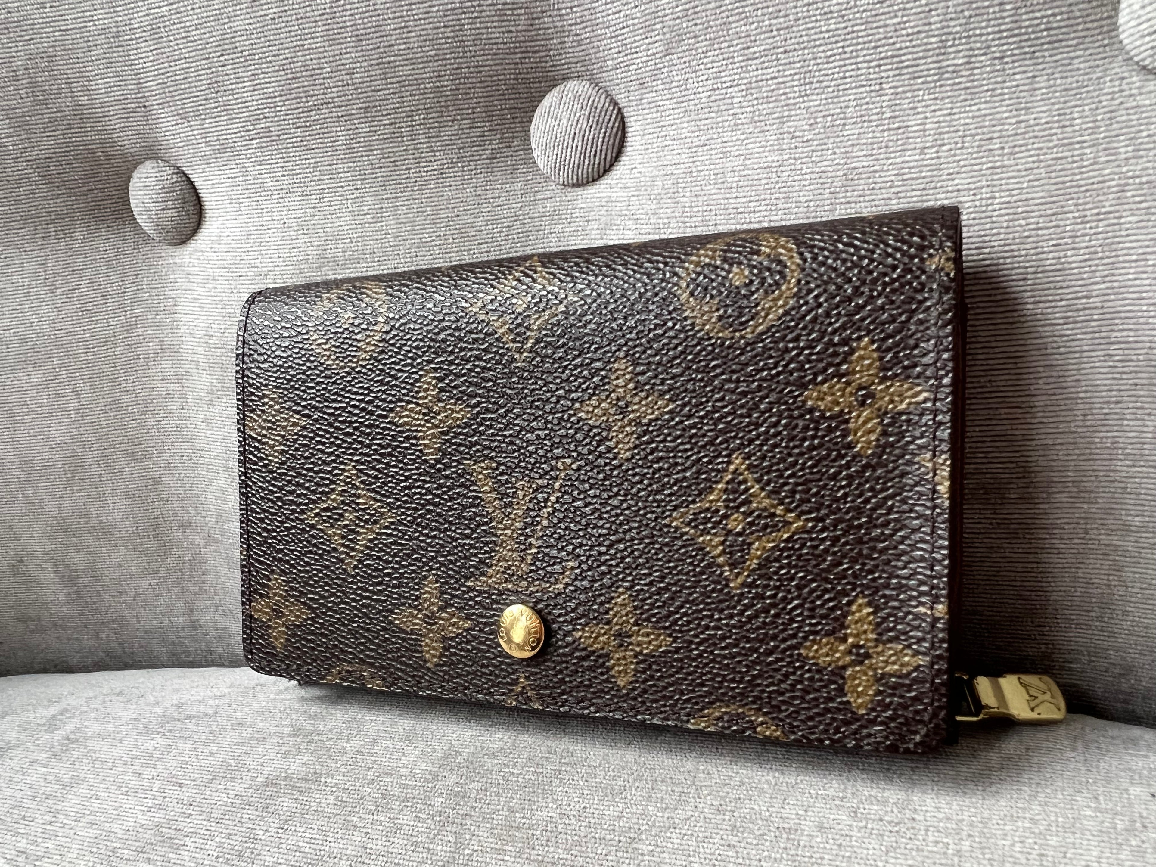 Louis Vuitton Tresor Wallet in Monogram and Brown