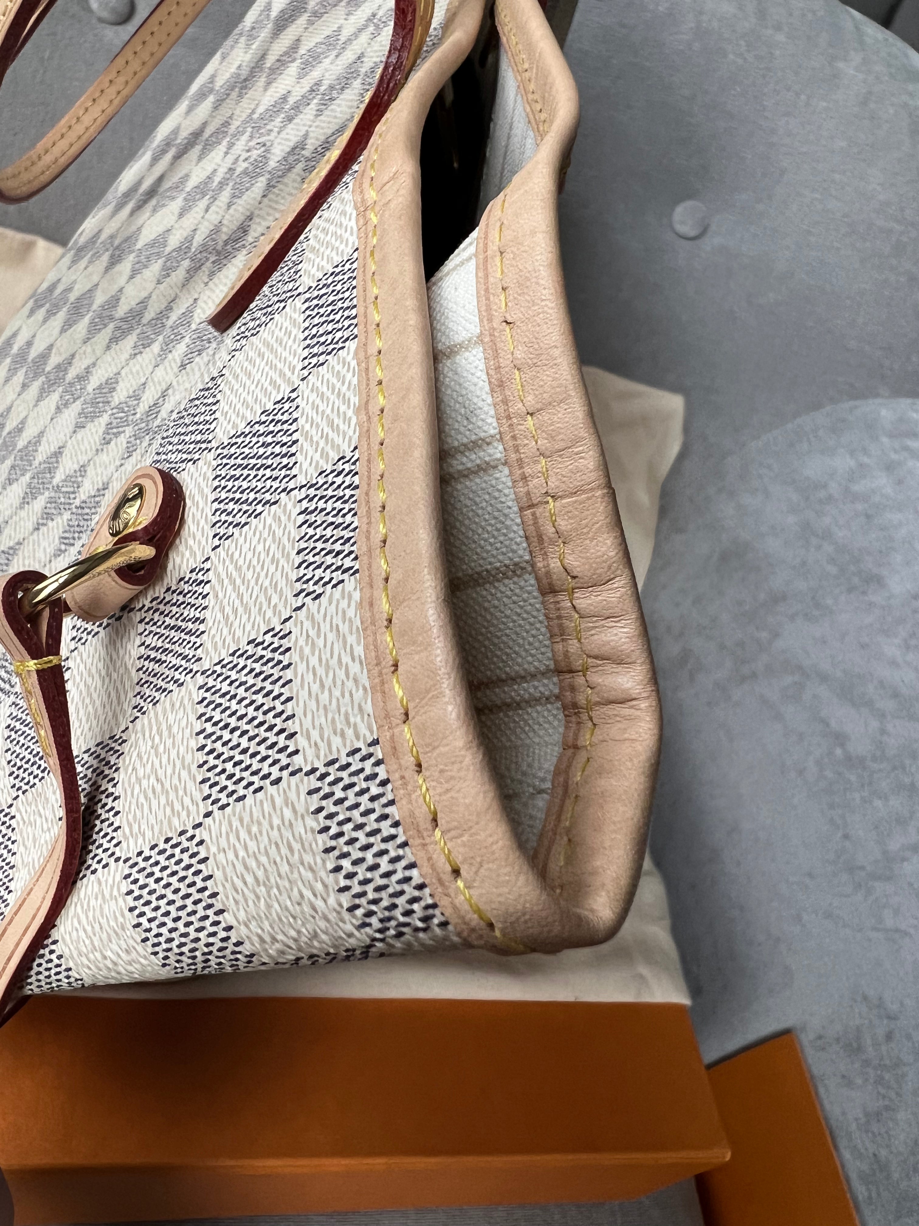 Louis Vuitton Neverfull MM  Damier Azur (RRP £1,410)