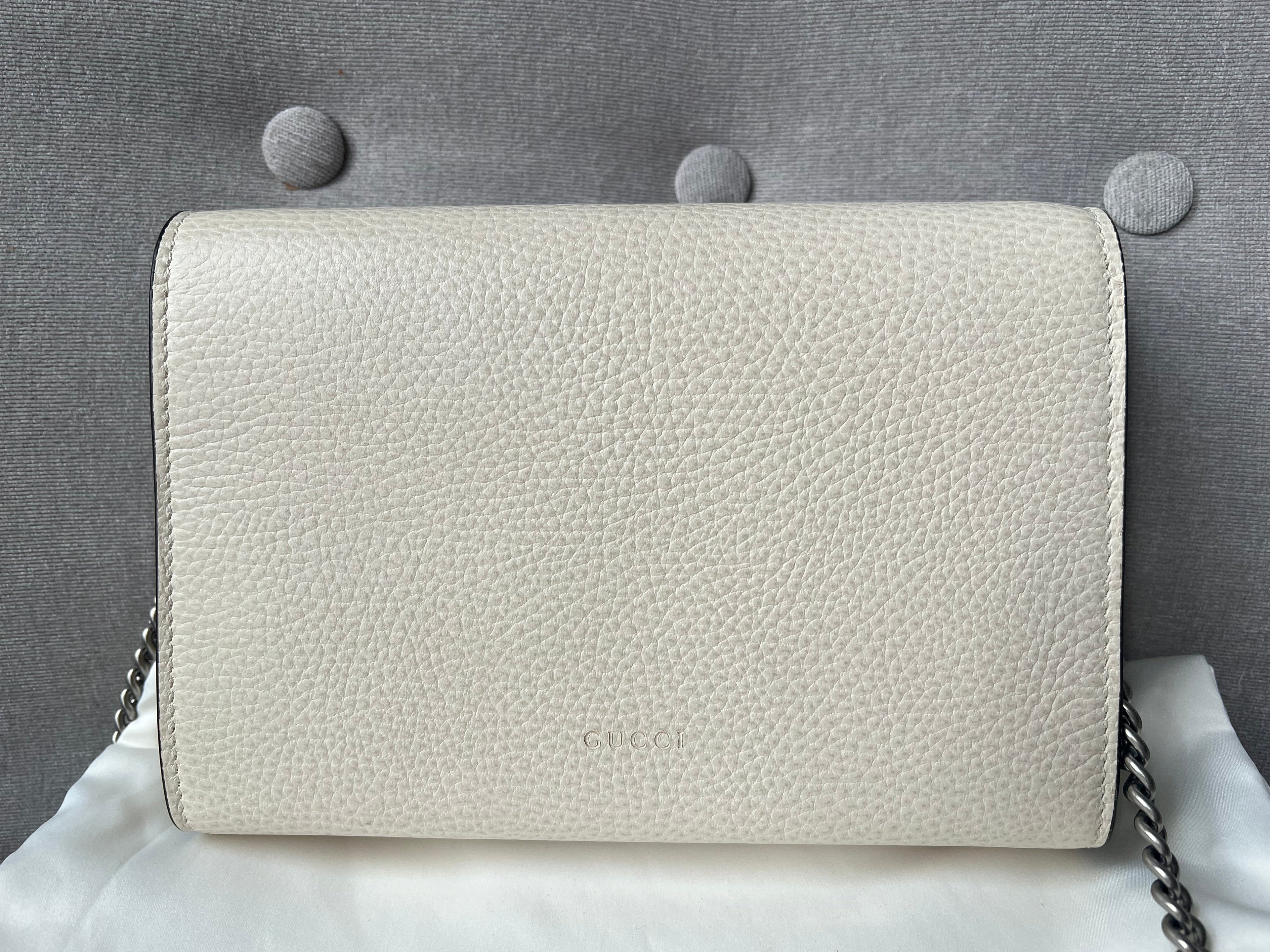Gucci Dionysus White Mini Chain Bag (RRP £1340)
