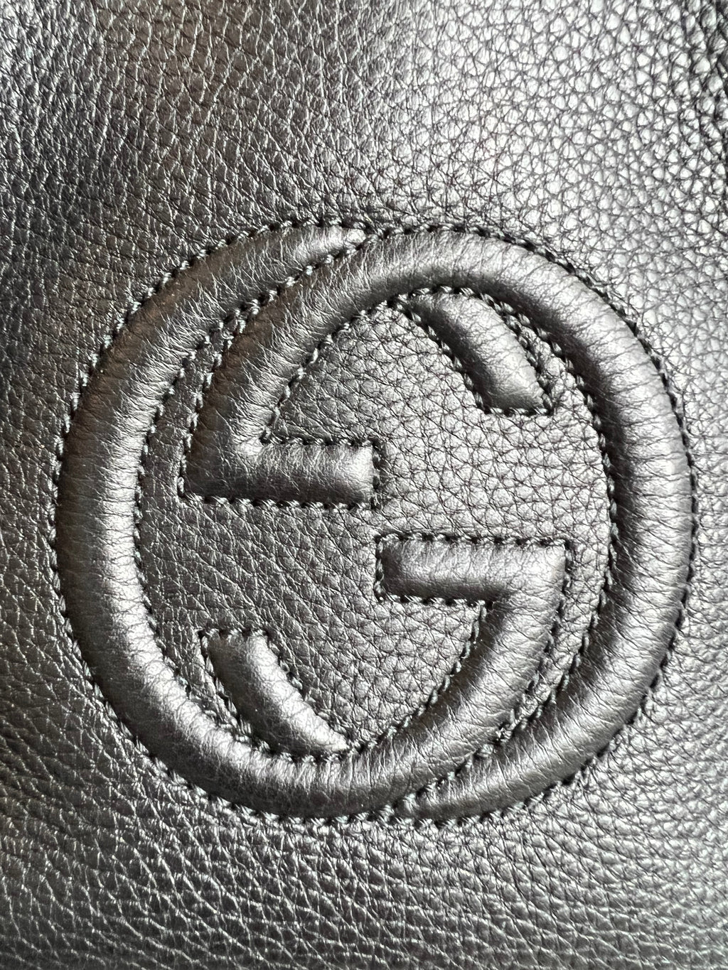 Gucci Black Mini Soho Chain Tote