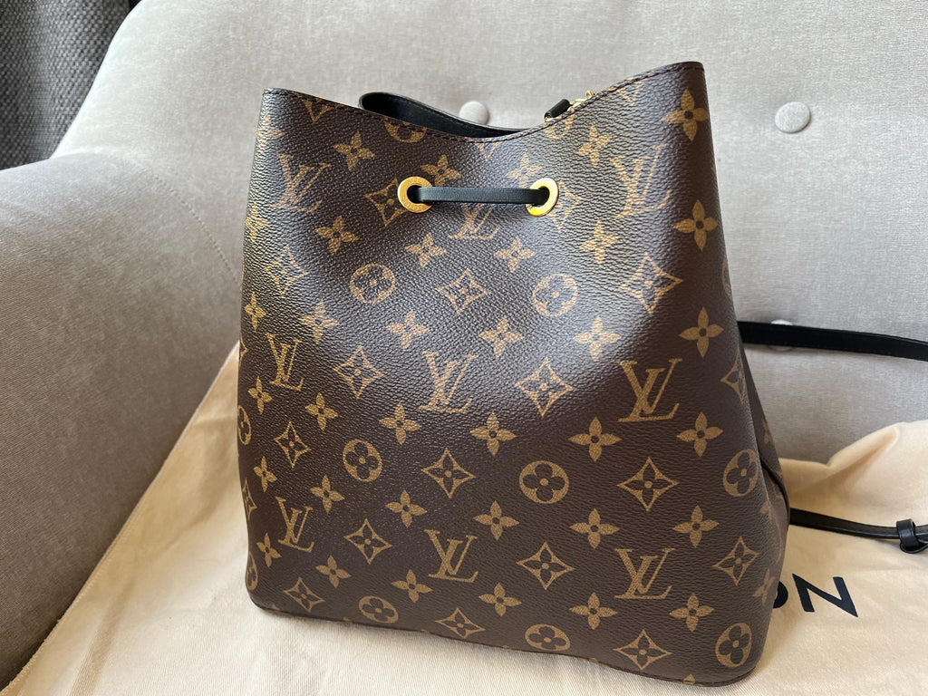 Louis Vuitton Neo Noe Monogram and Black (RRP £1,560)