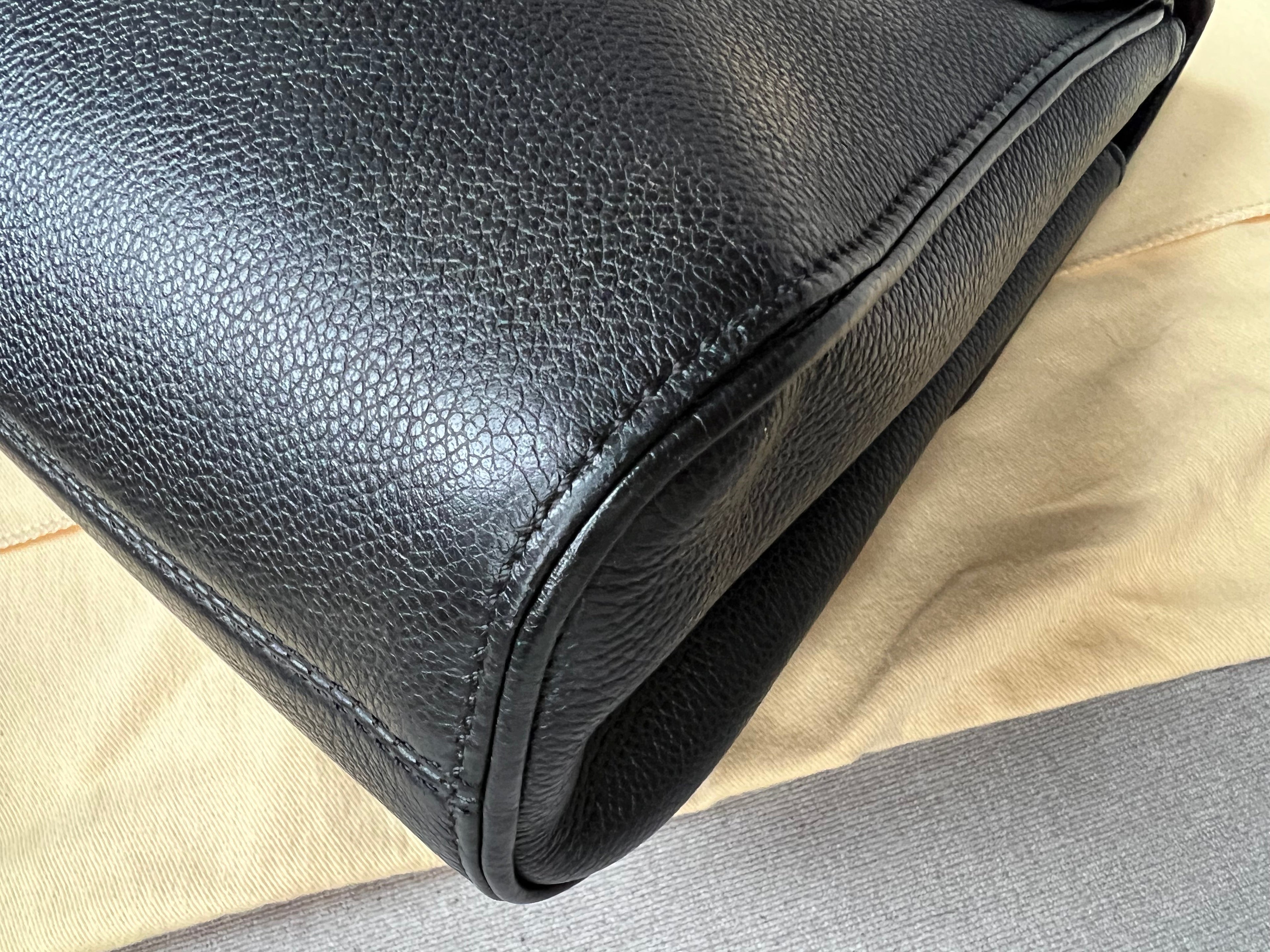Louis Vuitton Black Empreinte St Germain MM (RRP £2060)