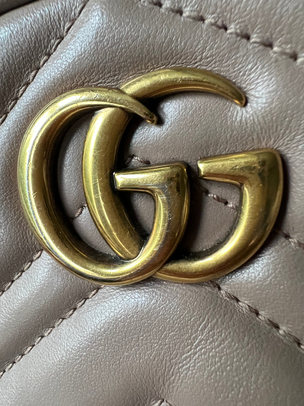 Gucci GG Dusty Pink Marmont Mini Shoulder Bag (RRP £1,160)
