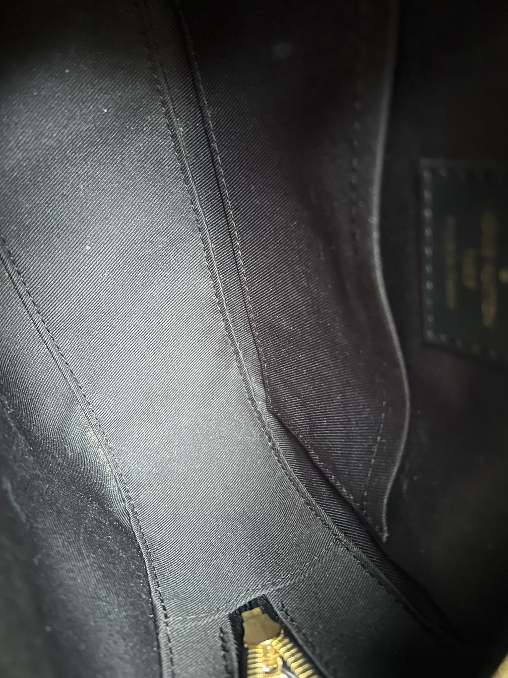 Louis Vuitton Saintonge Monogram and Black