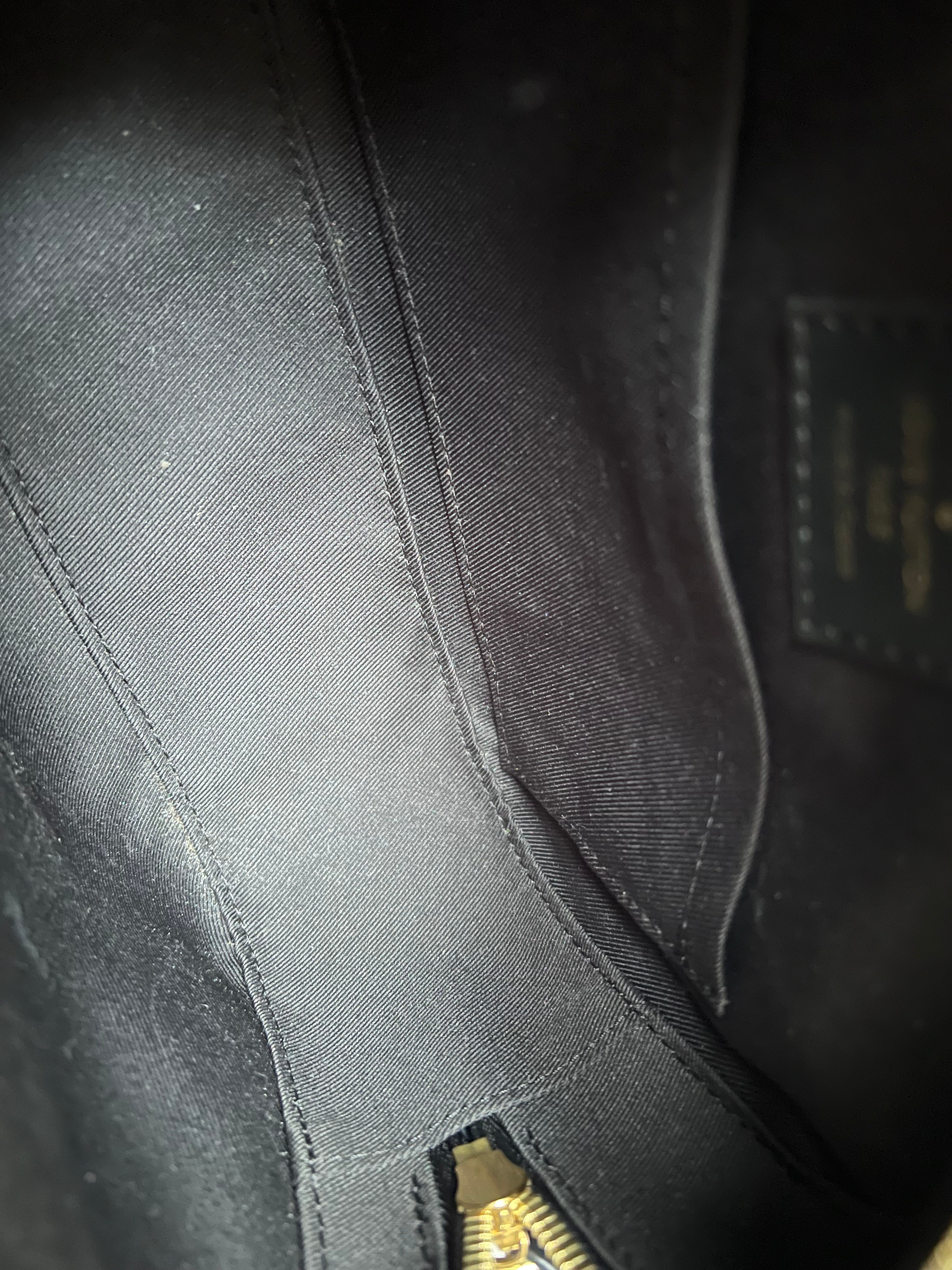 Louis Vuitton Saintonge Monogram and Black