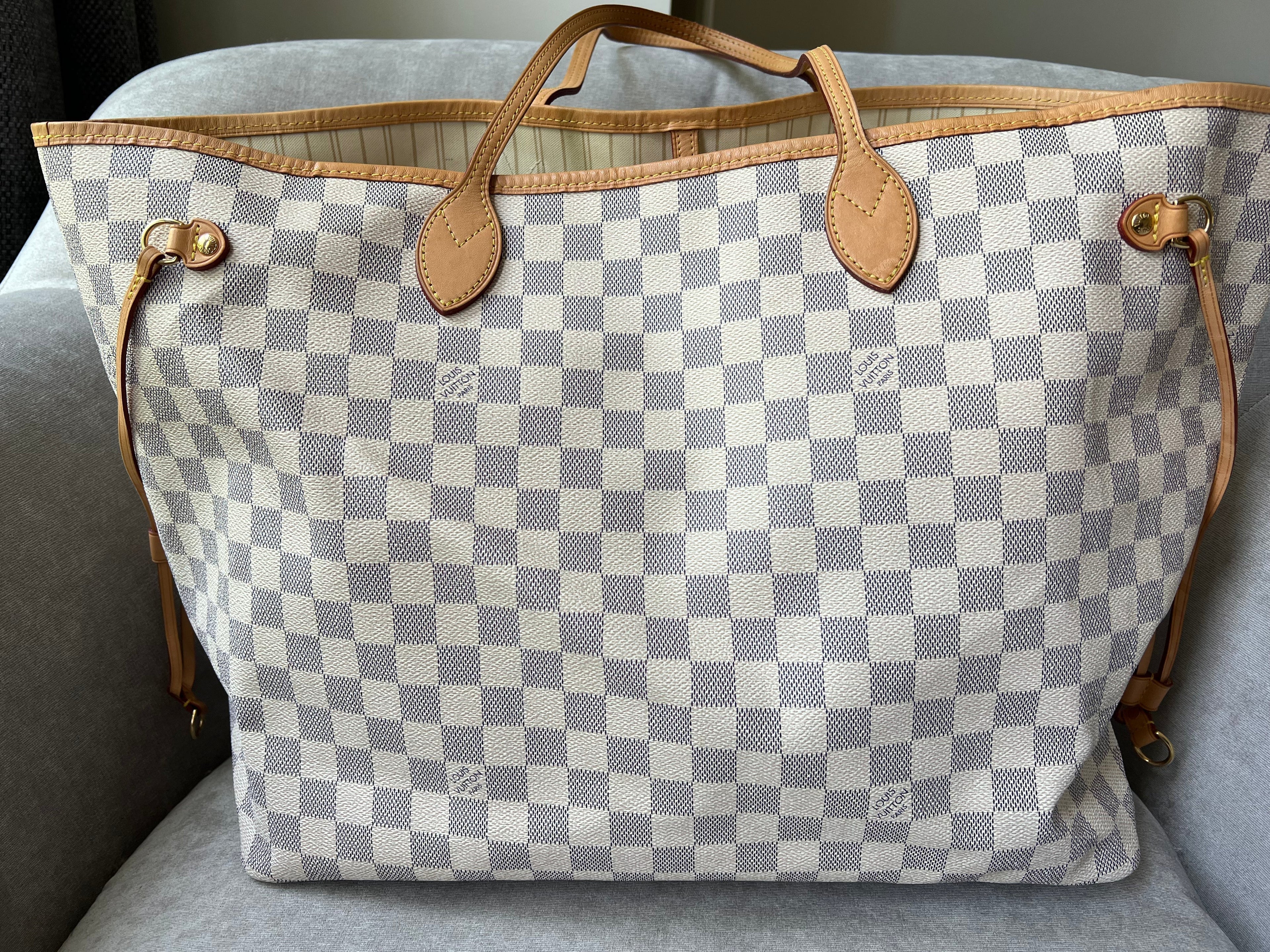 Louis Vuitton Neverfull GM Damier Azur (RRP £1,450)